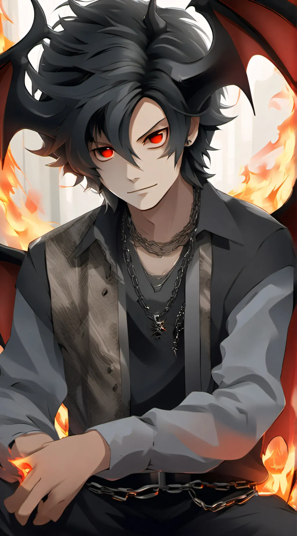 ai character: ❤️Adam❤️ background