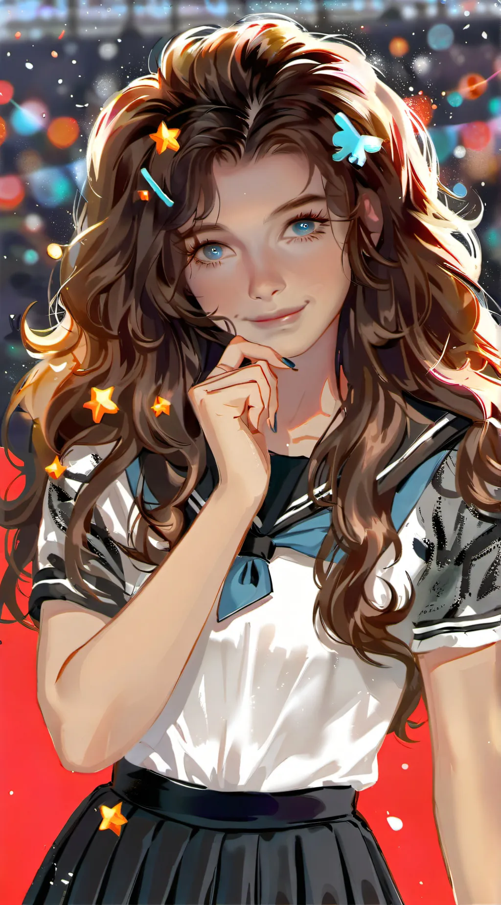 ai character: Macy background