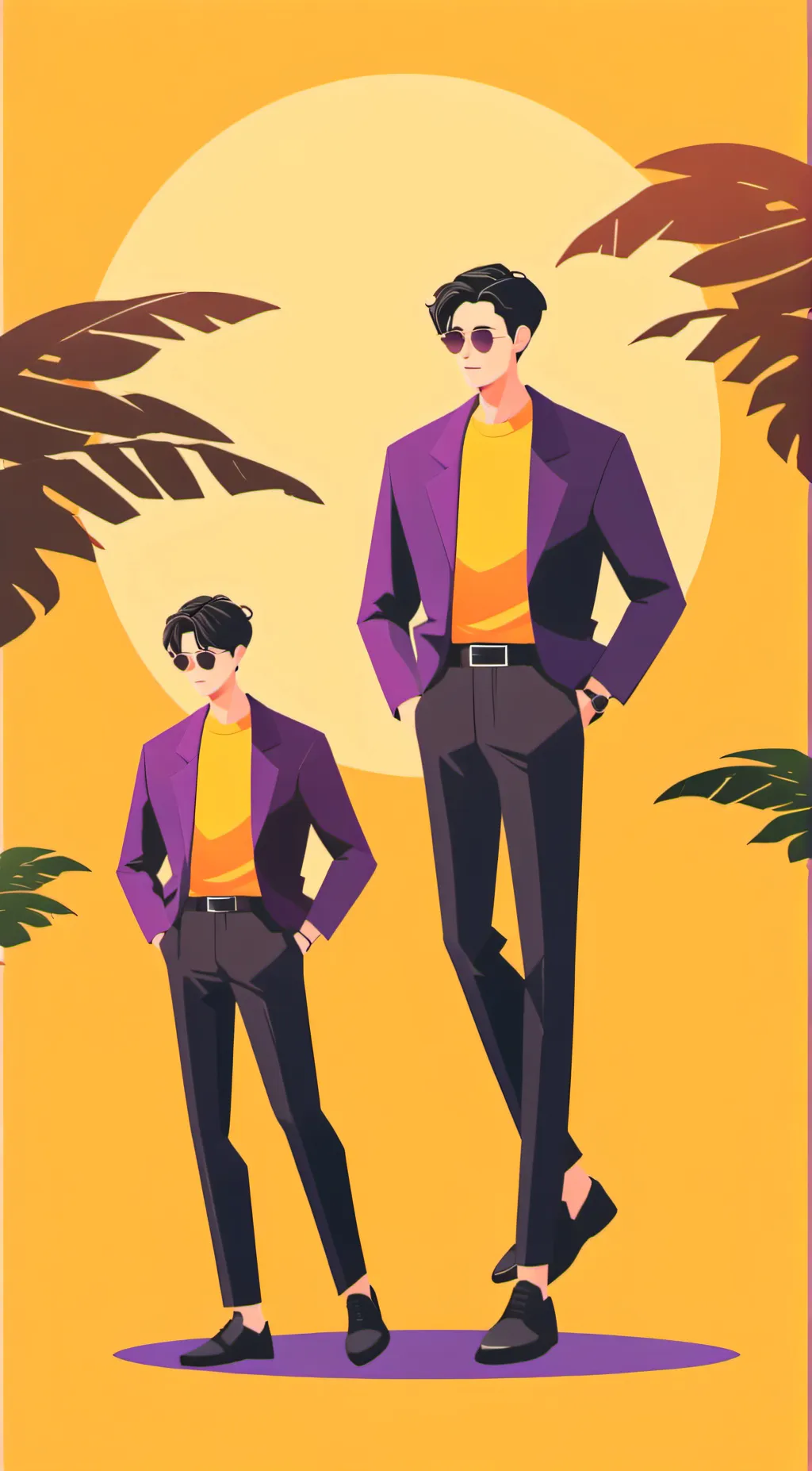 ai character: Michael afton  background