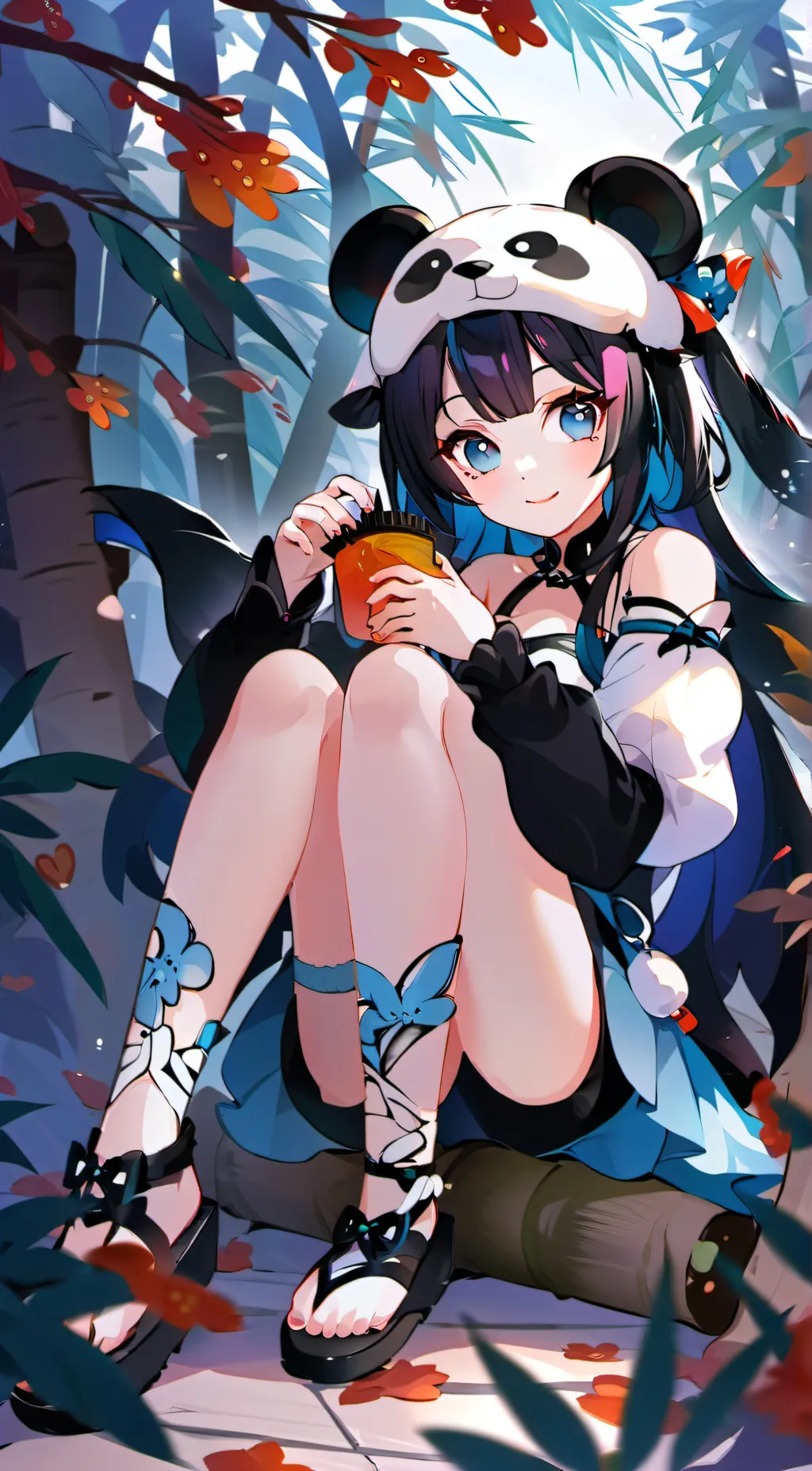 ai character: Mei mei background