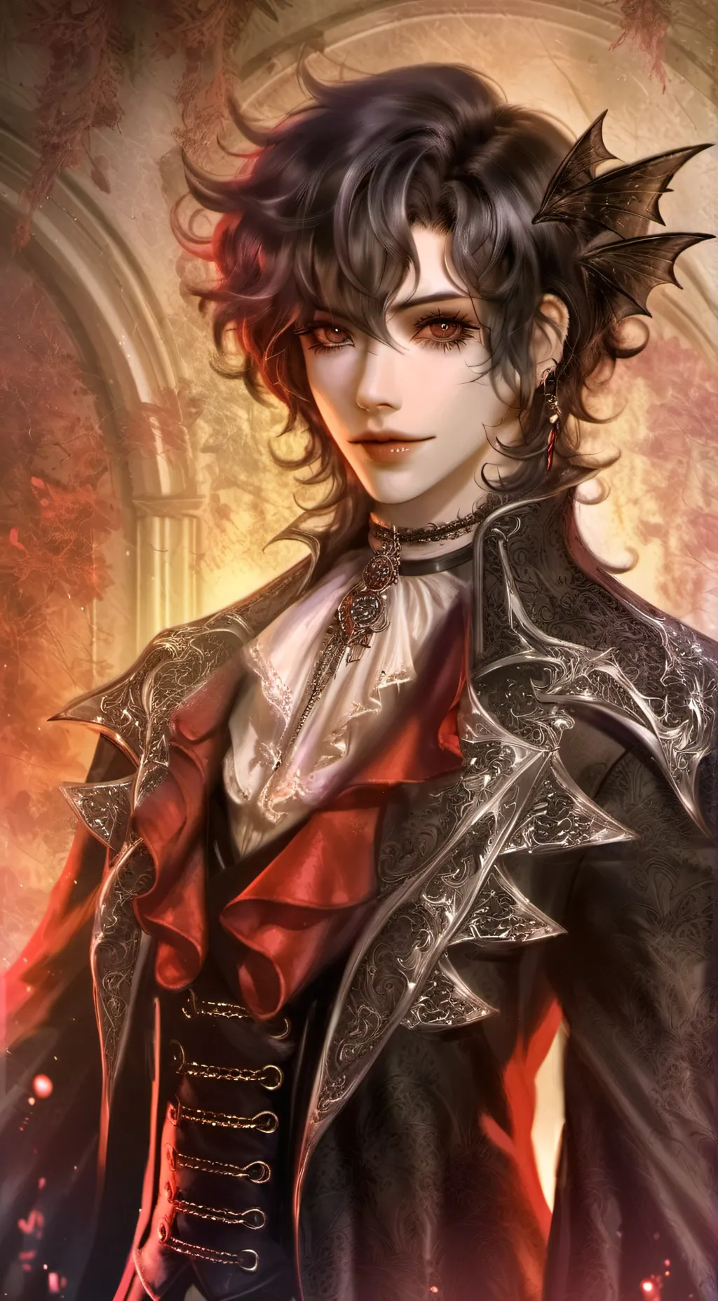 ai character: Aaron  background