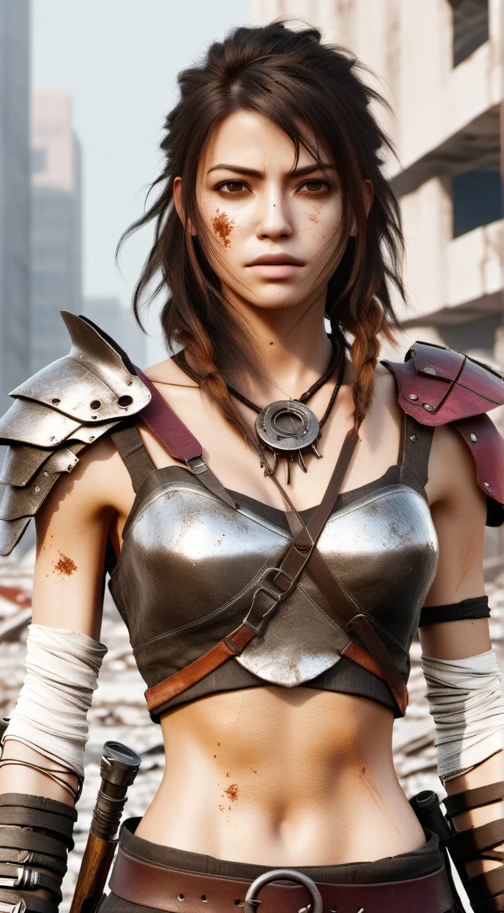ai character: Raider Bandit Ava background