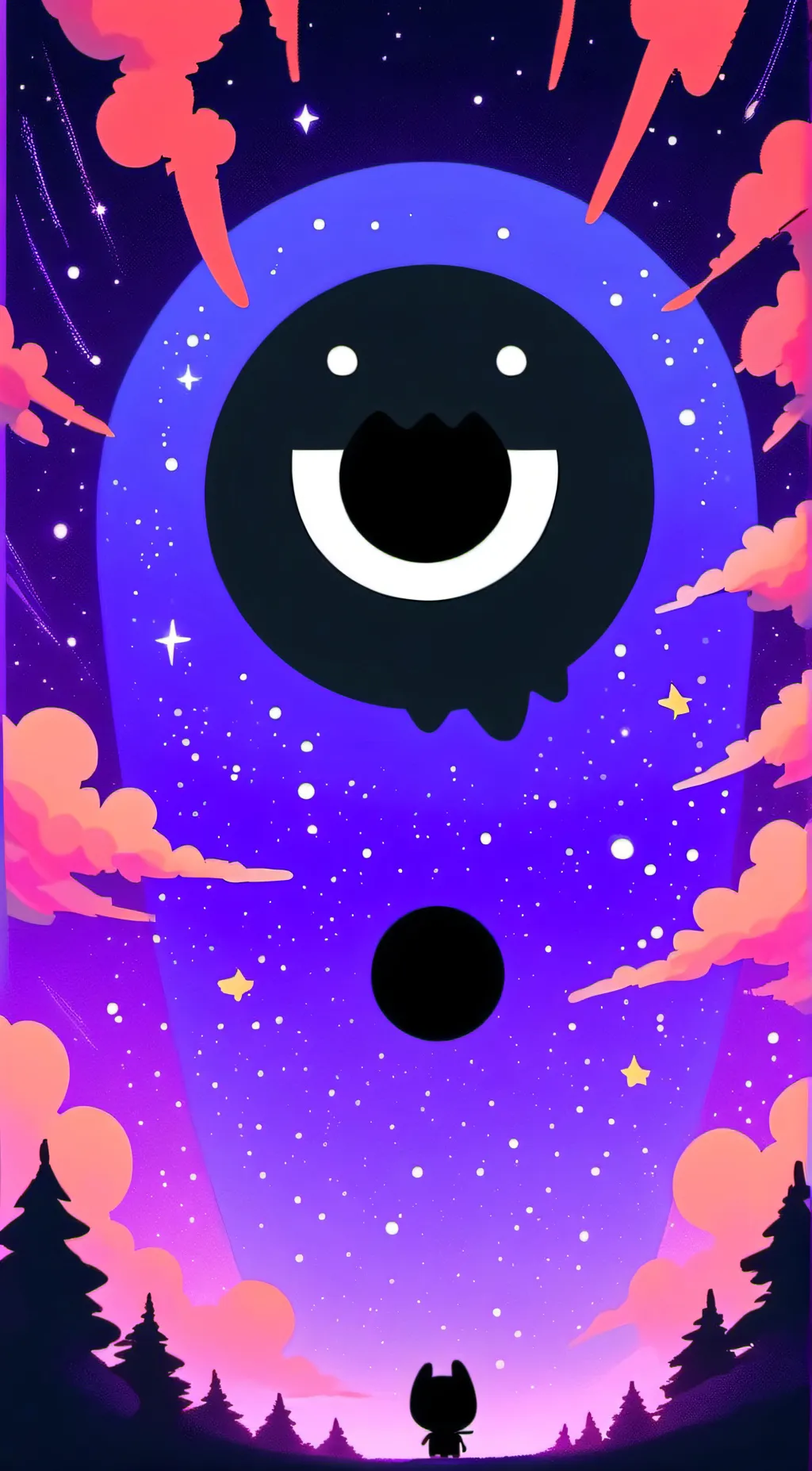 ai character: Black hole frombfb background