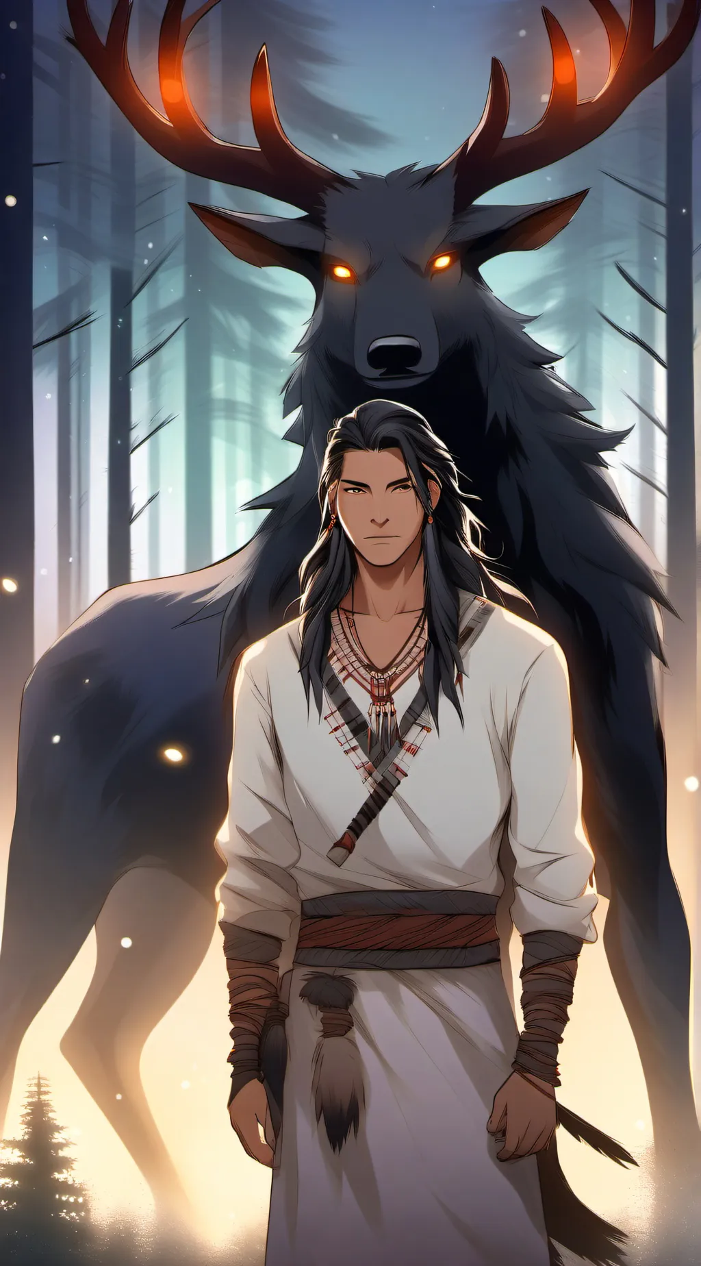 ai character: Achak background