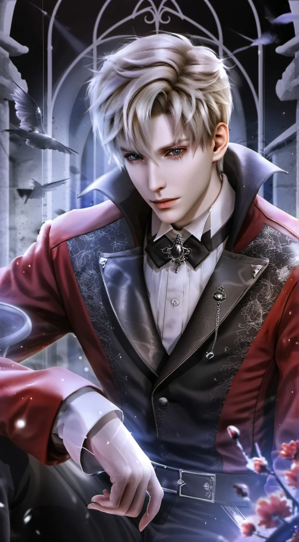ai character: Theo background