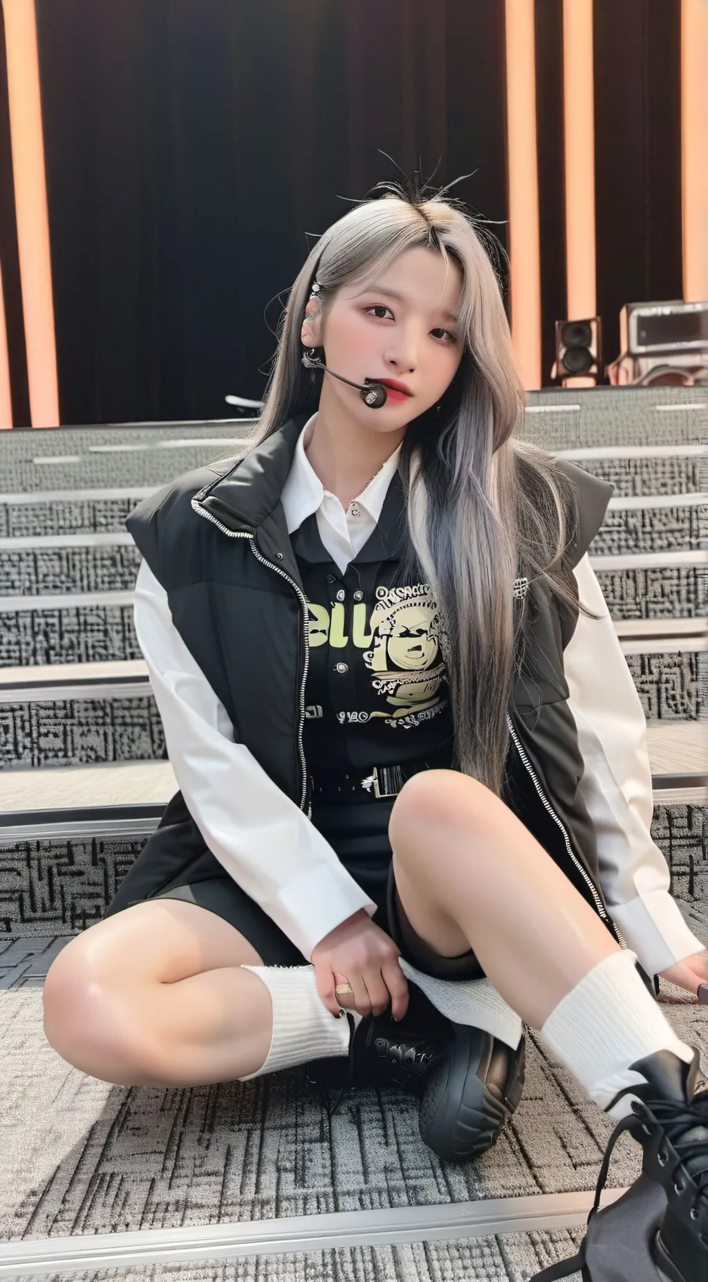 ai character: G-Idle background
