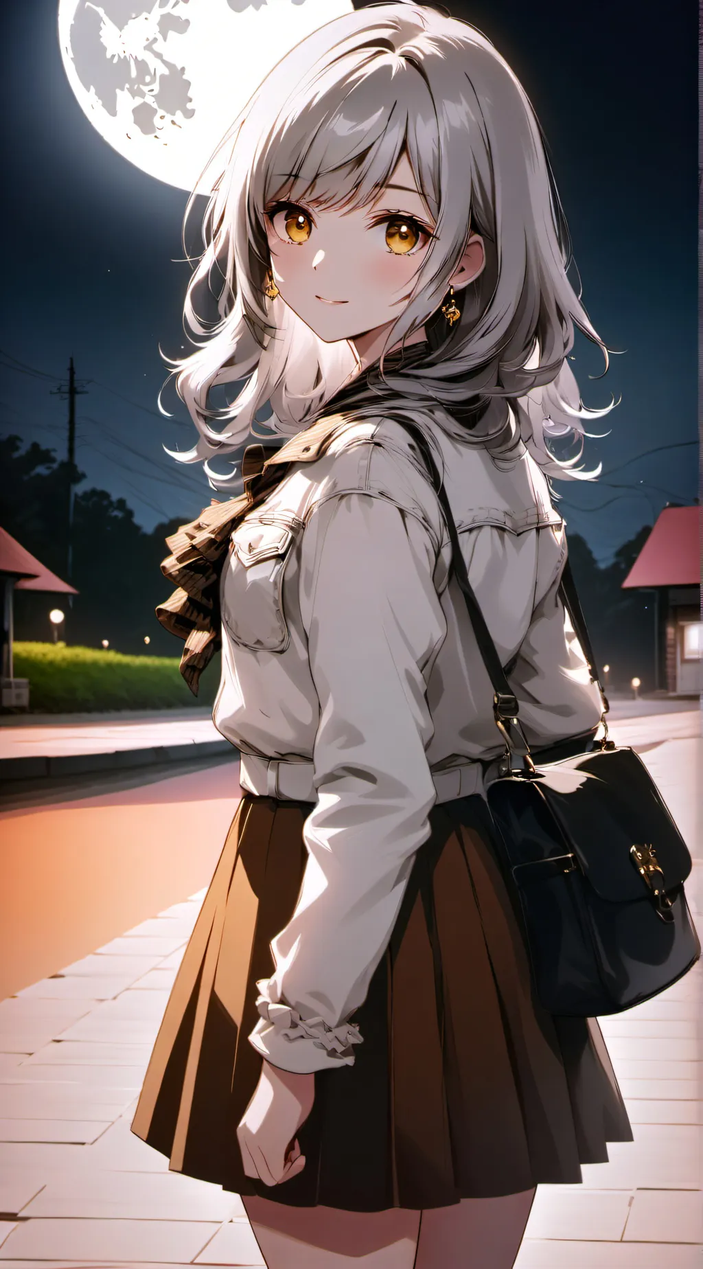 ai character: mitsukima-showa background