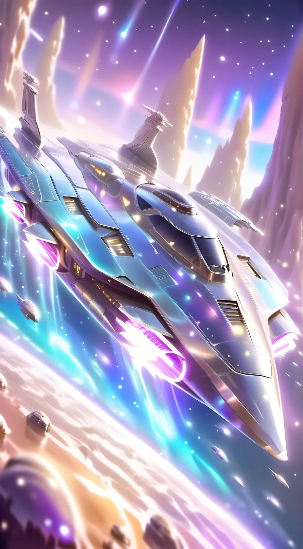 ai character: edensZERO background
