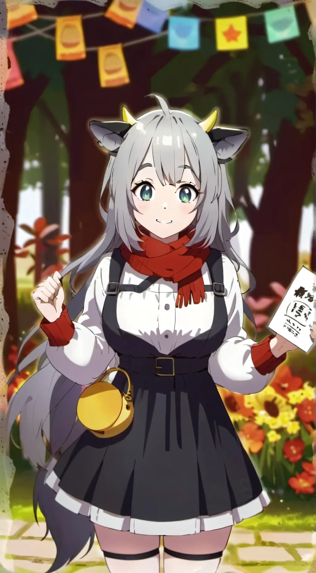 ai character: Bell nee background