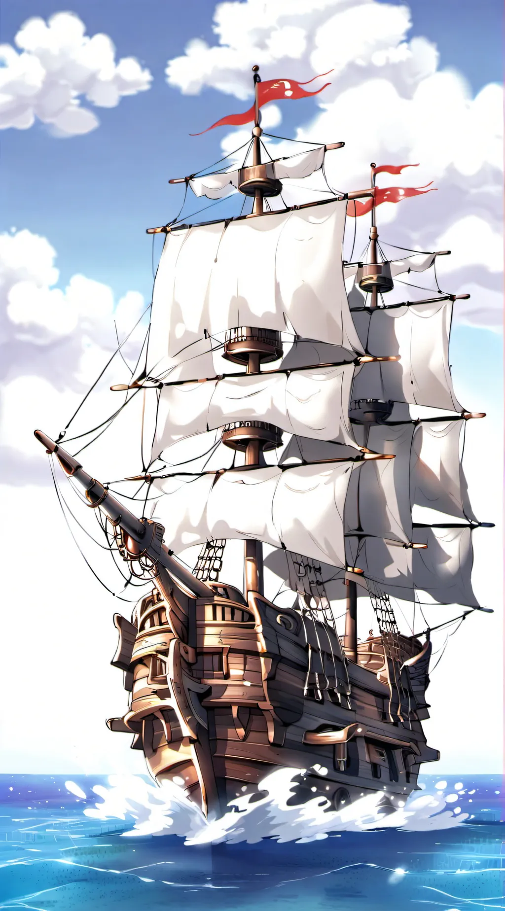 ai character: one piece background