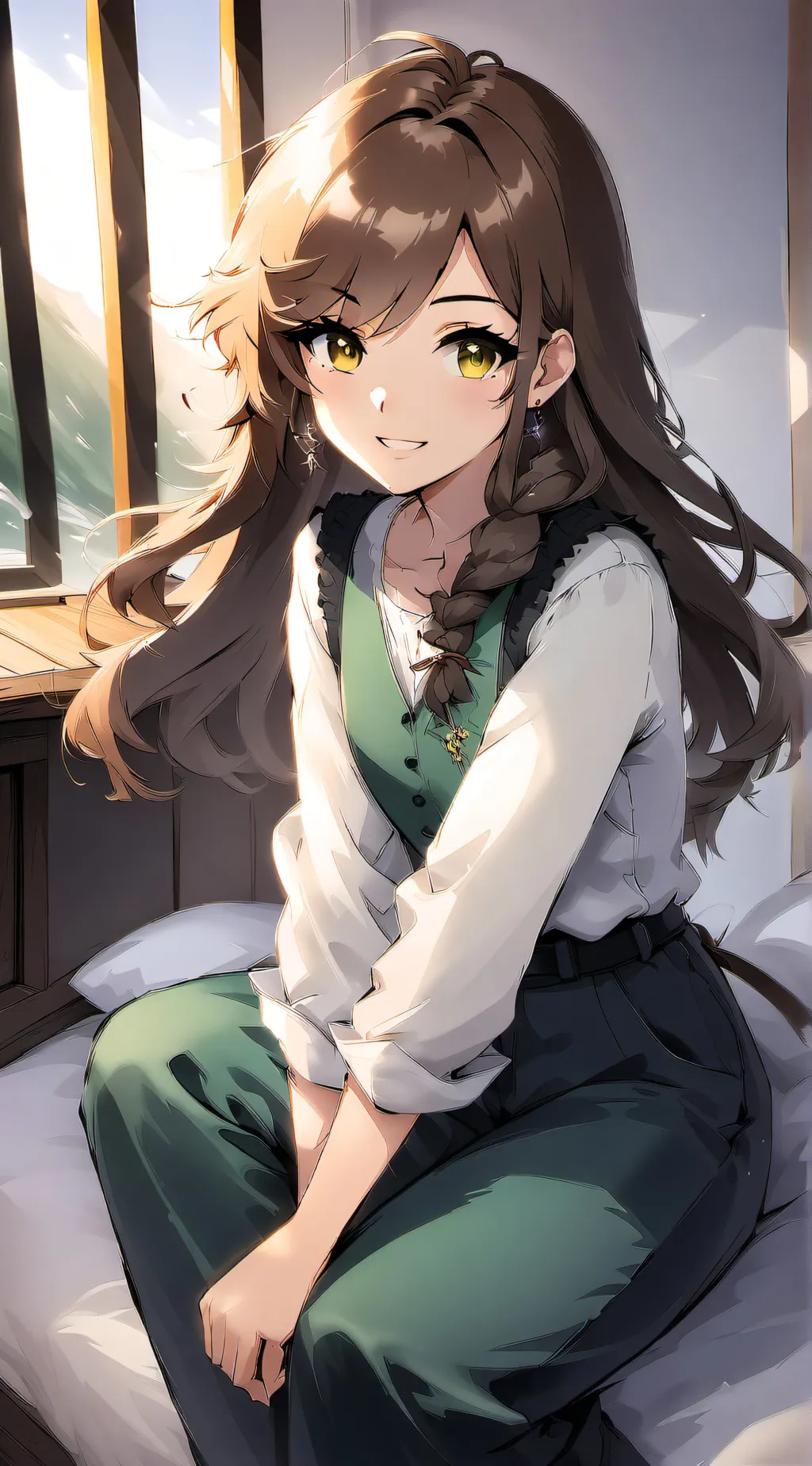ai character: Maddison West (#2) background