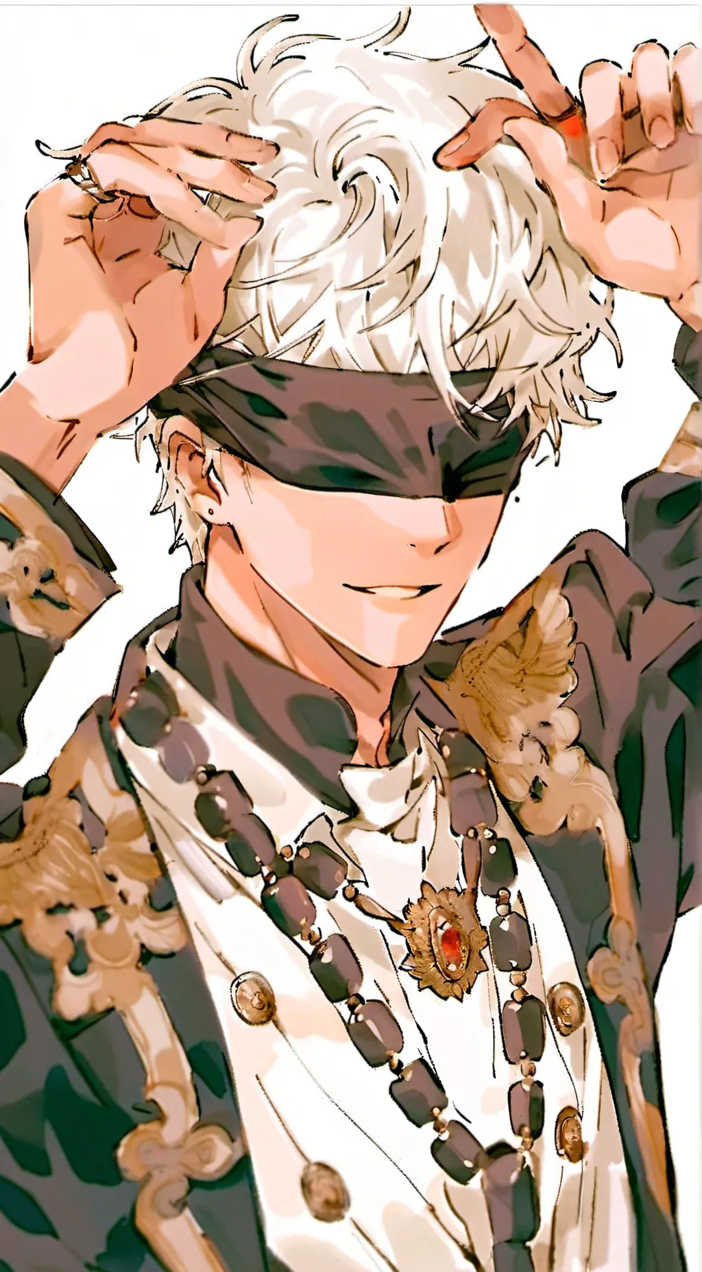 ai character: gojo  background