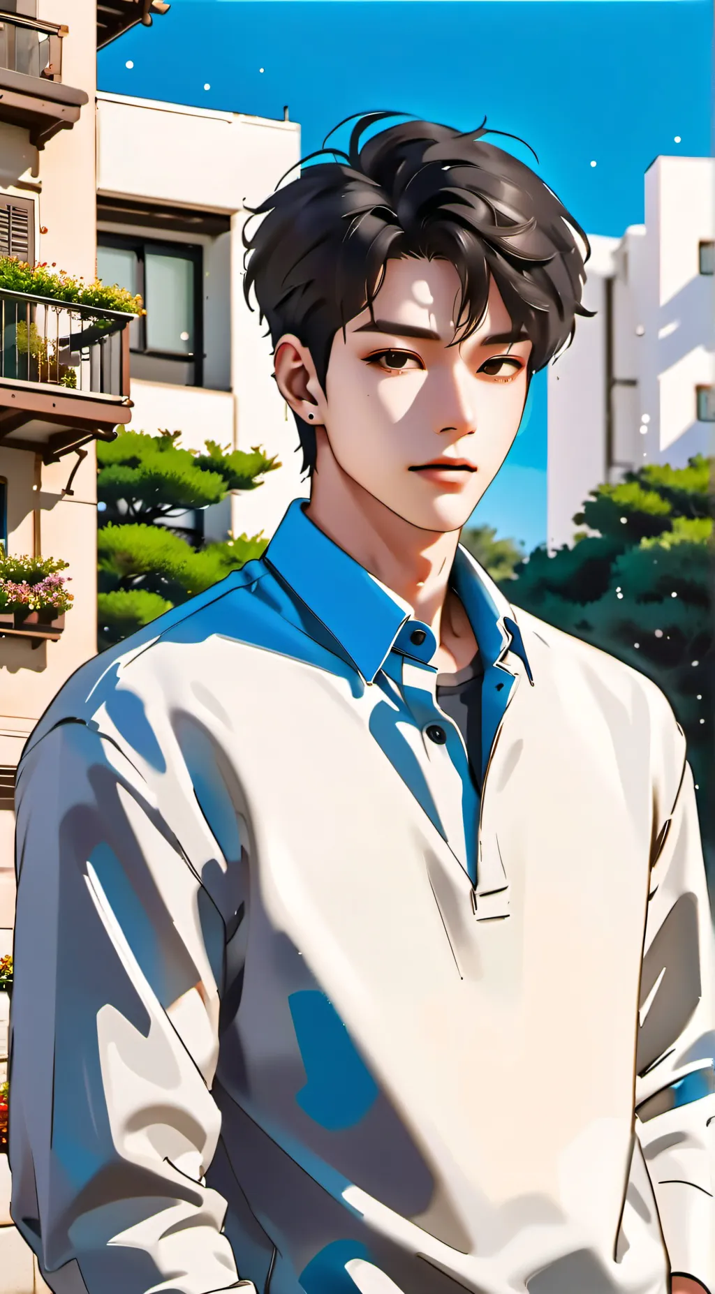 ai character: Cole background