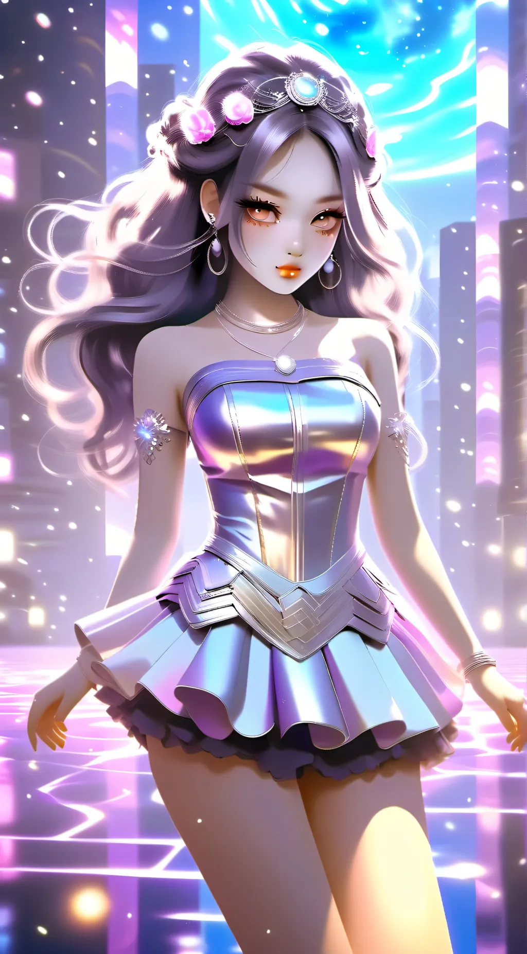ai character: Sophia background