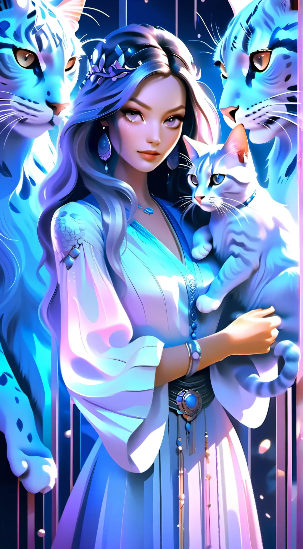 ai character: my talking anglea background