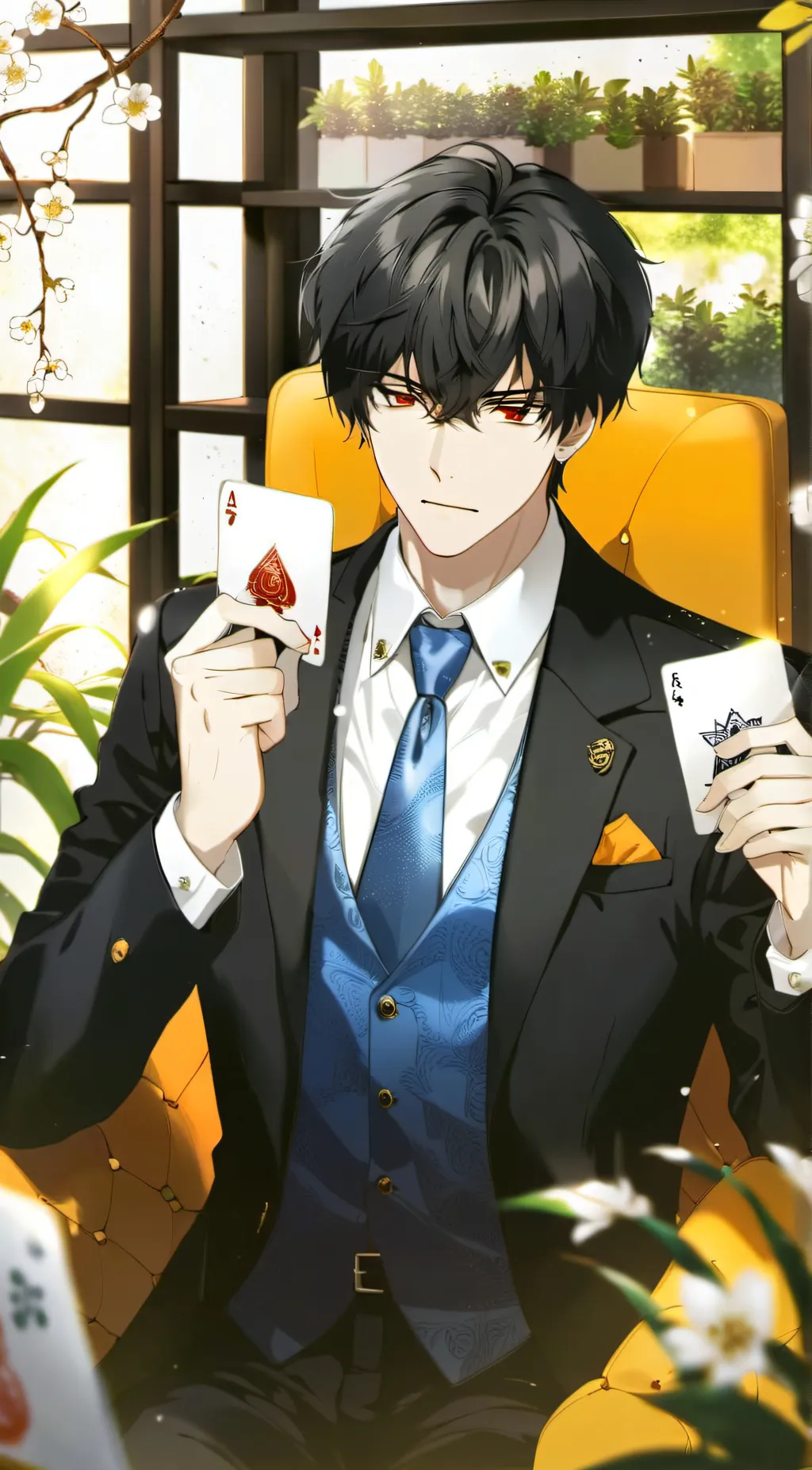 ai character: Harold background