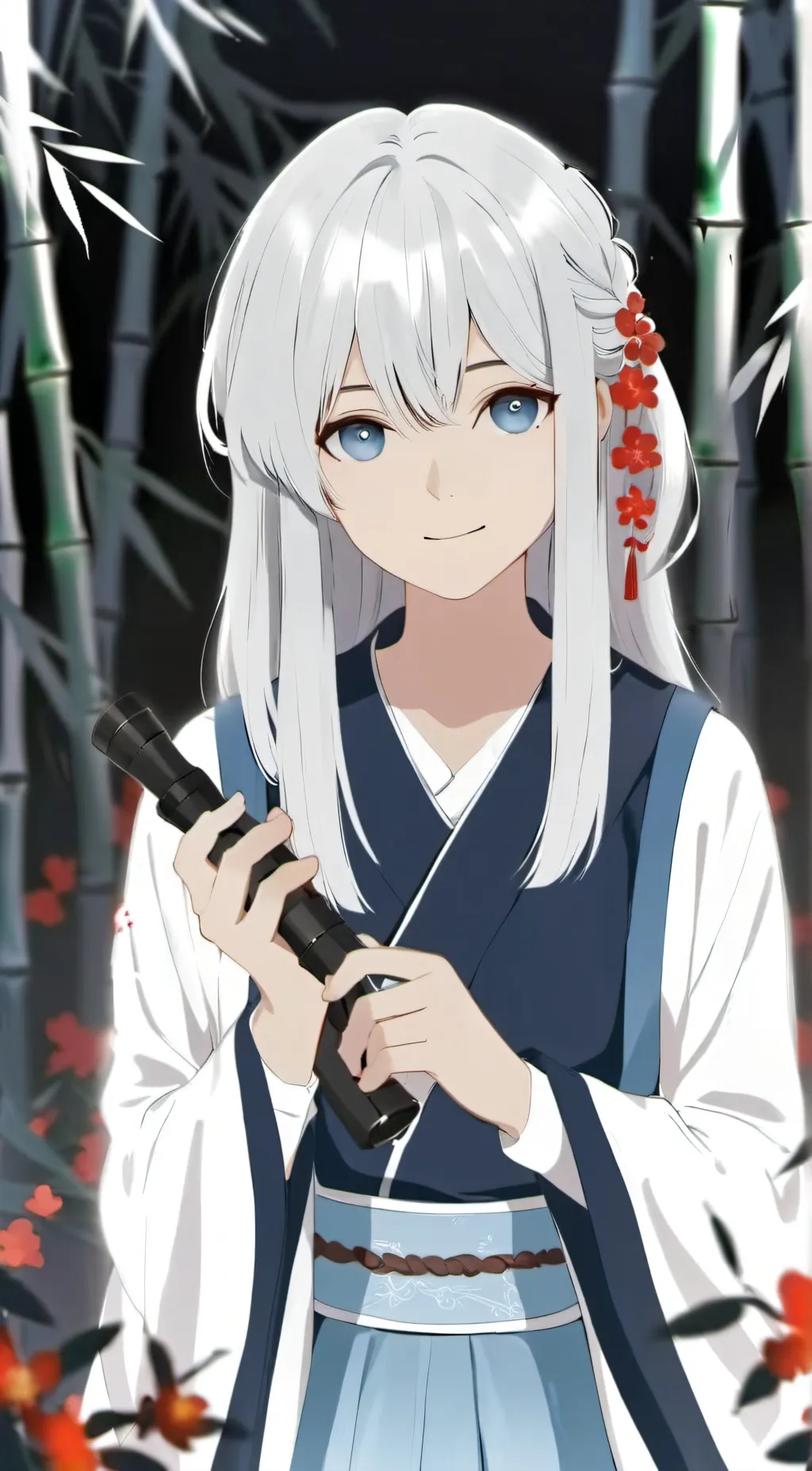 ai character: nezuko background