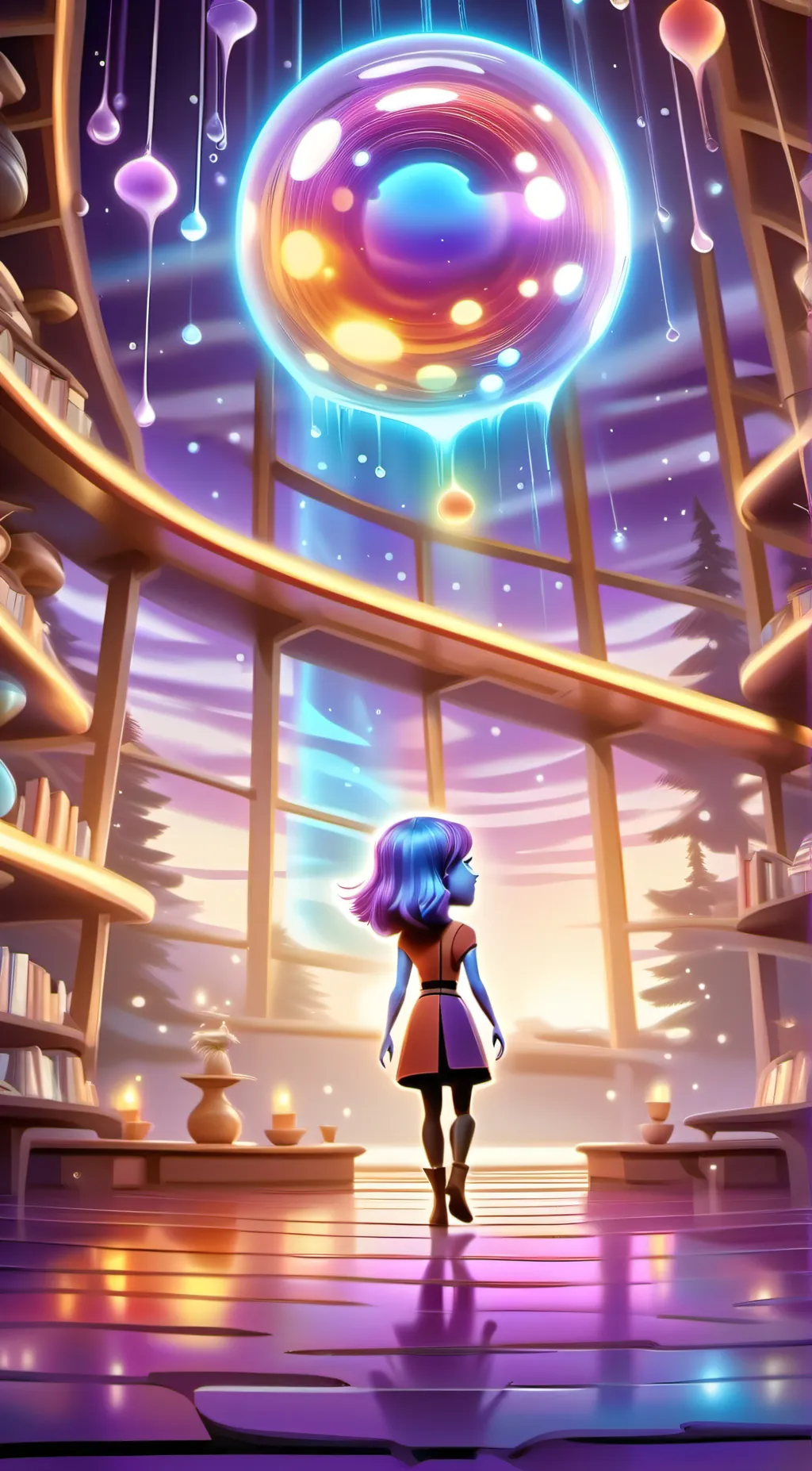 ai character: inside out background