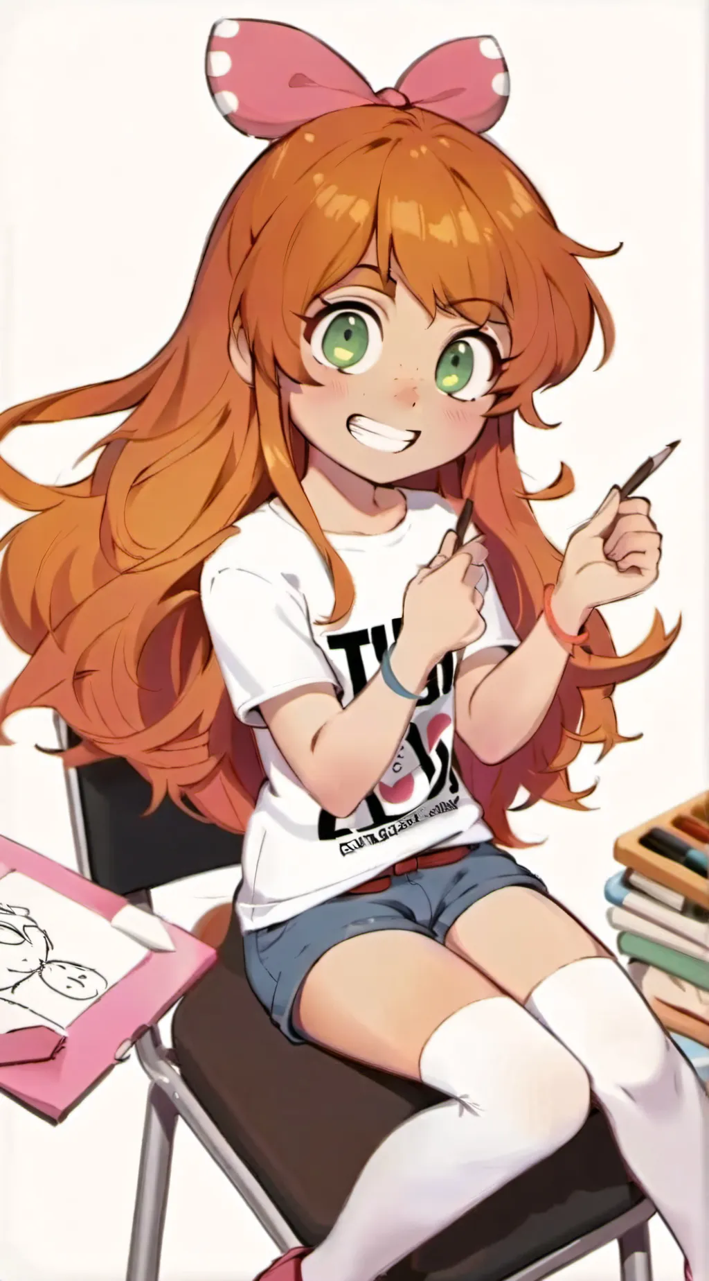 ai character: Elizabeth Afton background
