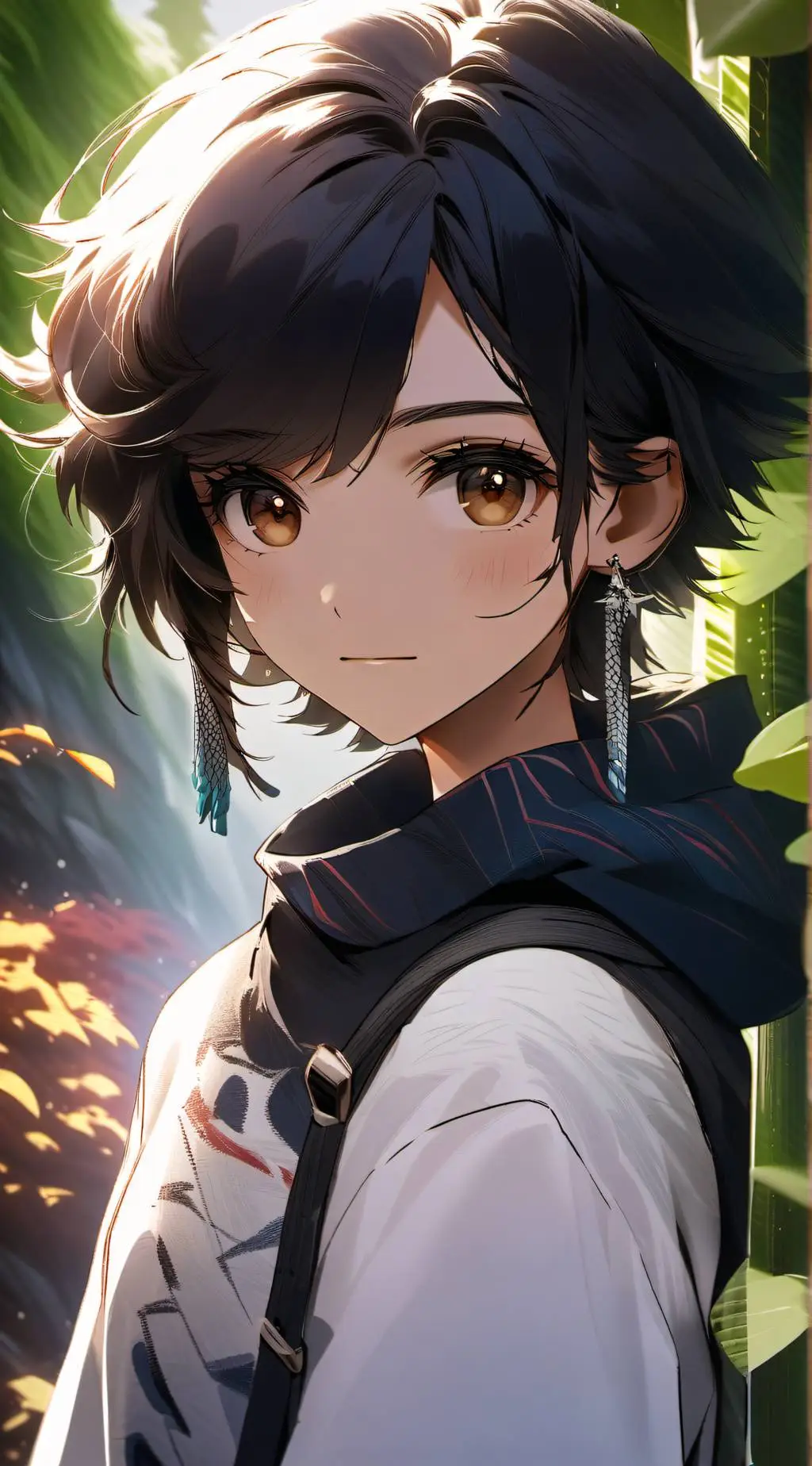 ai character: Luz Noceda  background