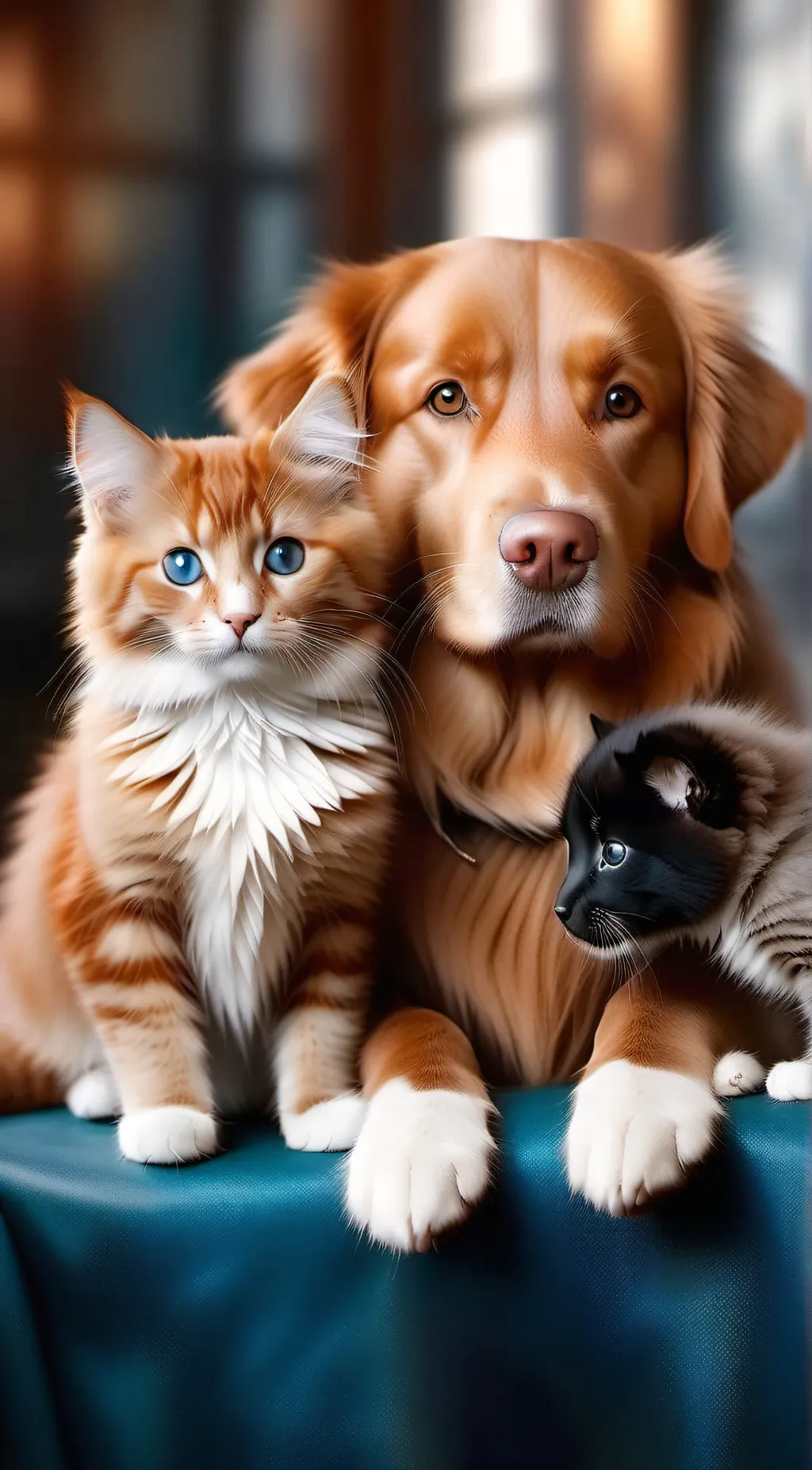 ai character: Pets background