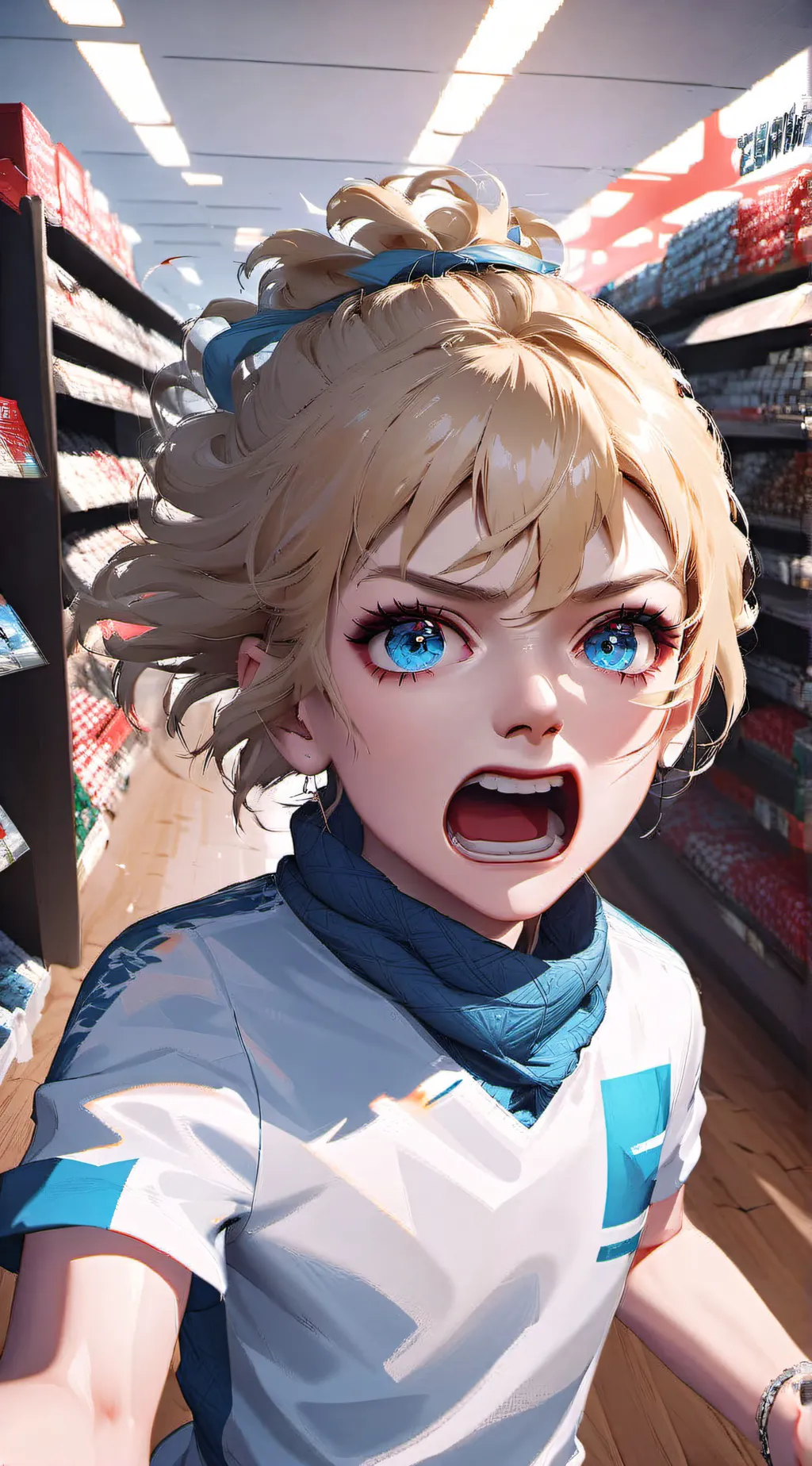 ai character: Karen! background