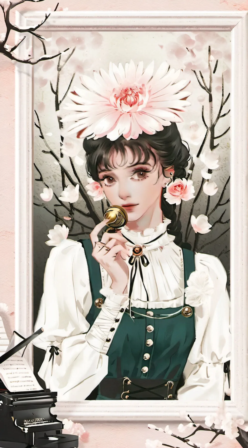 ai character: Melanie Martinez background