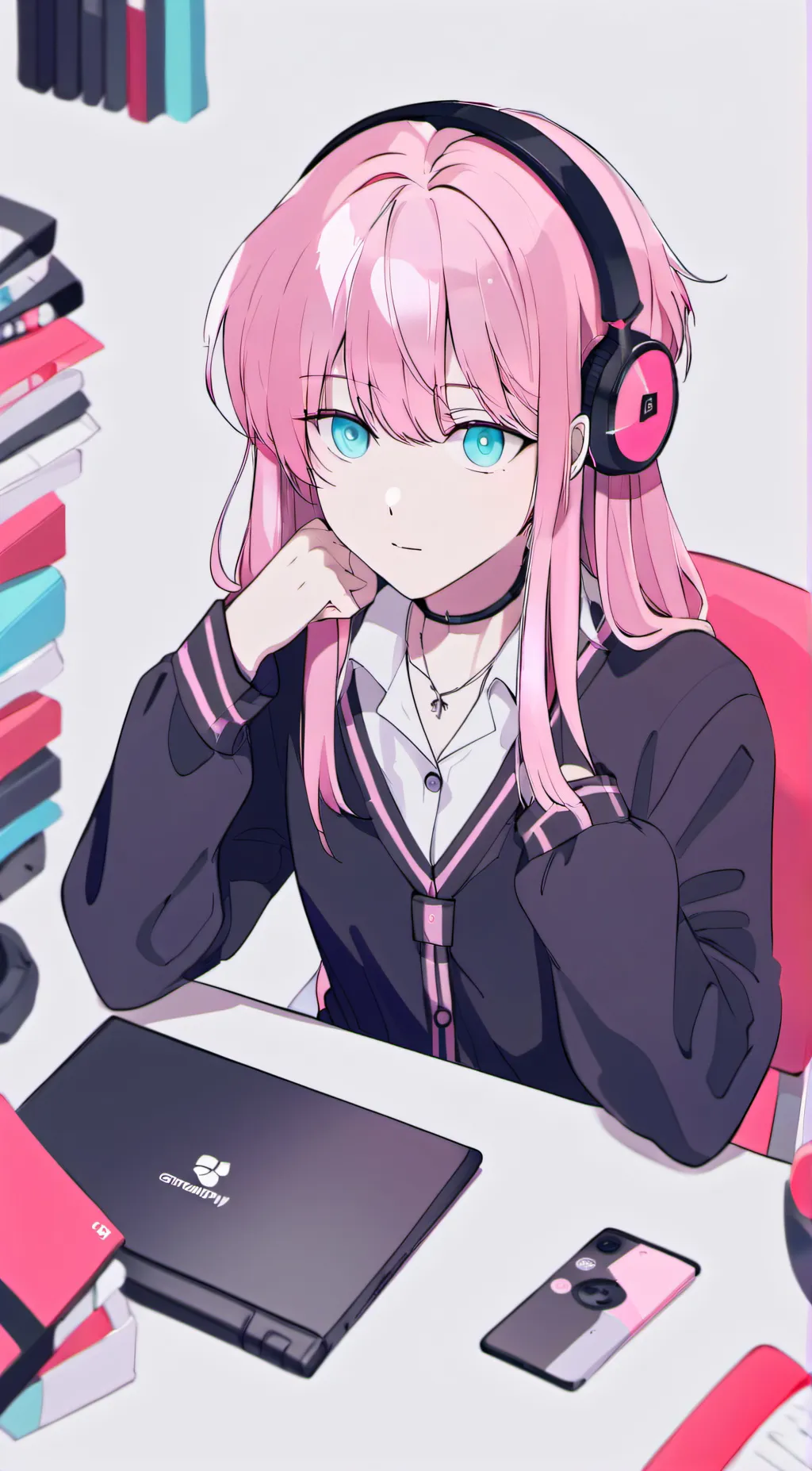ai character: Miwa and Mika  background