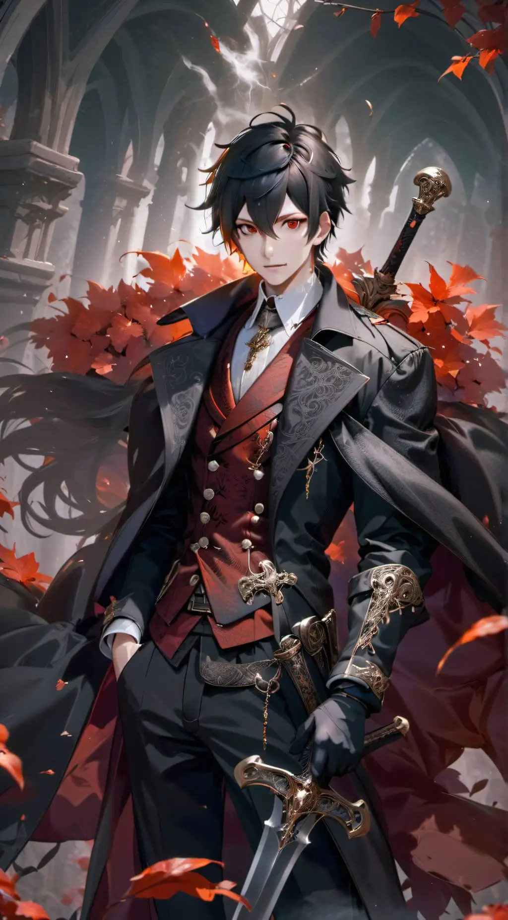 ai character: Shinzo  background