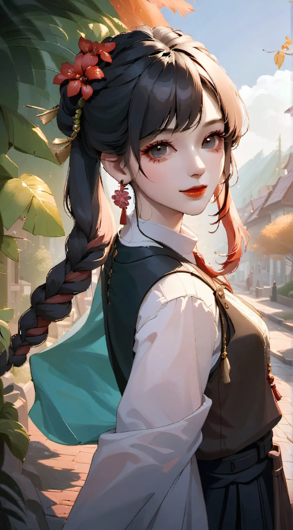 ai character: Lily swift background