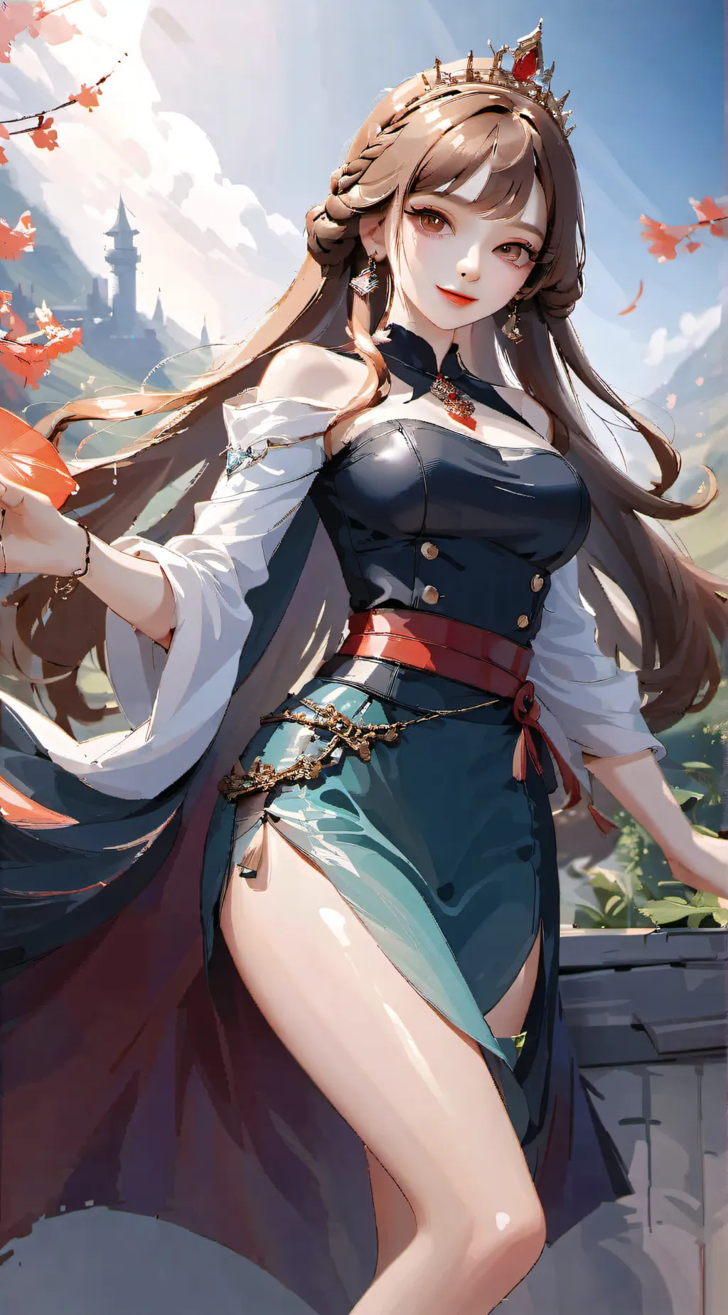 ai character: Sophia background