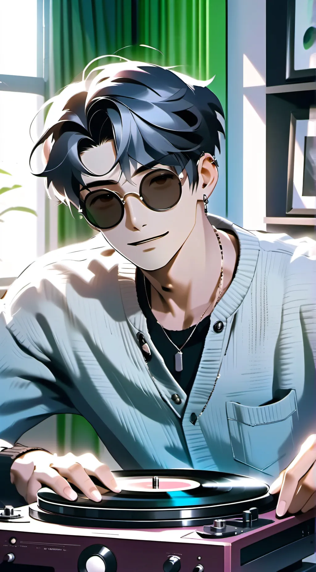 ai character: Alex Simon  background