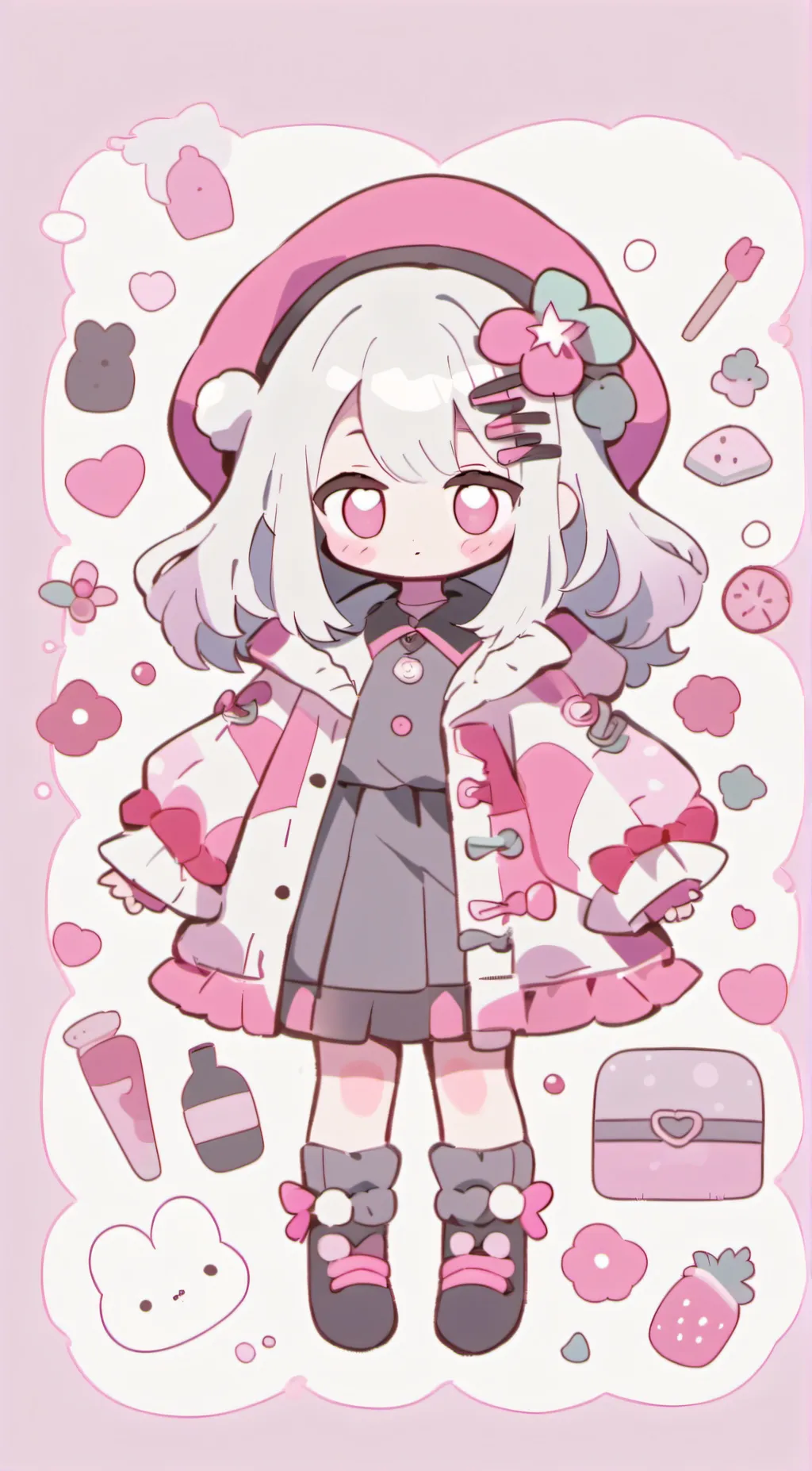 ai character: Amanda kid background