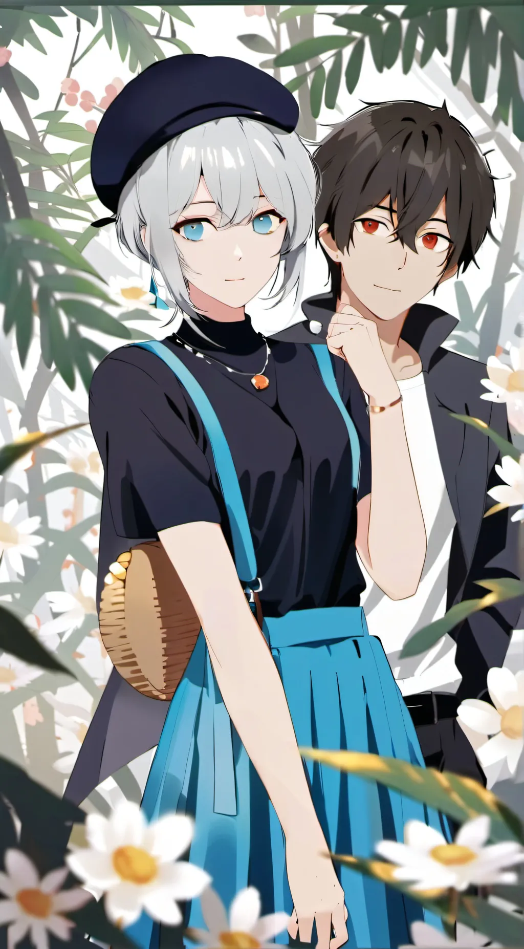 ai character: luna background