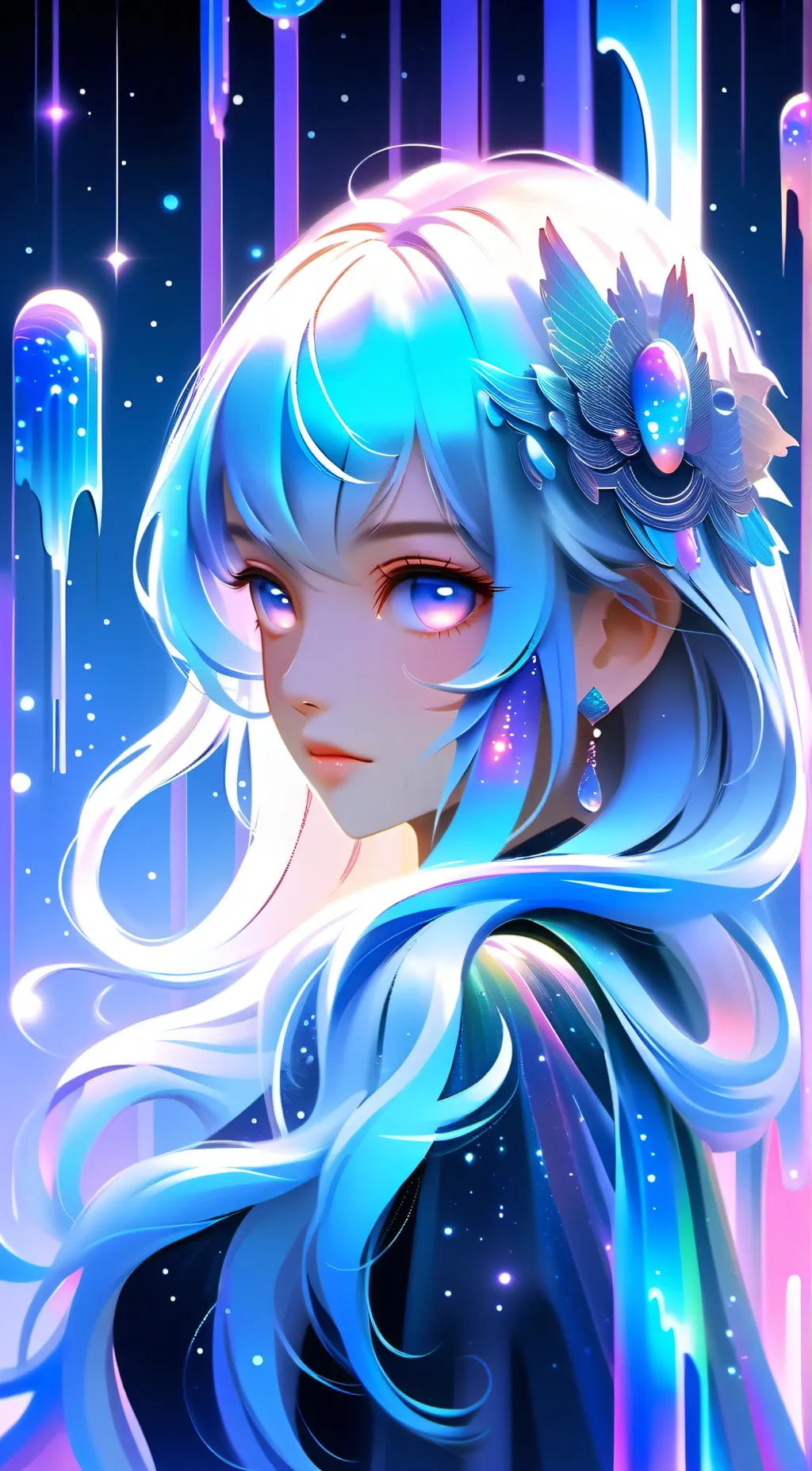 ai character: Q background