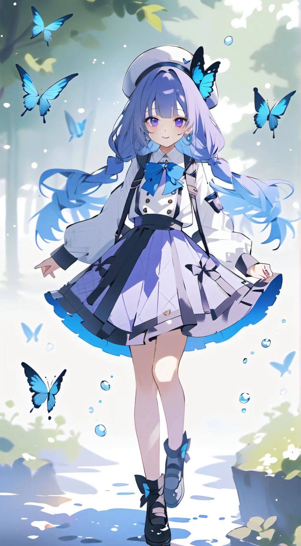 ai character: Lily background