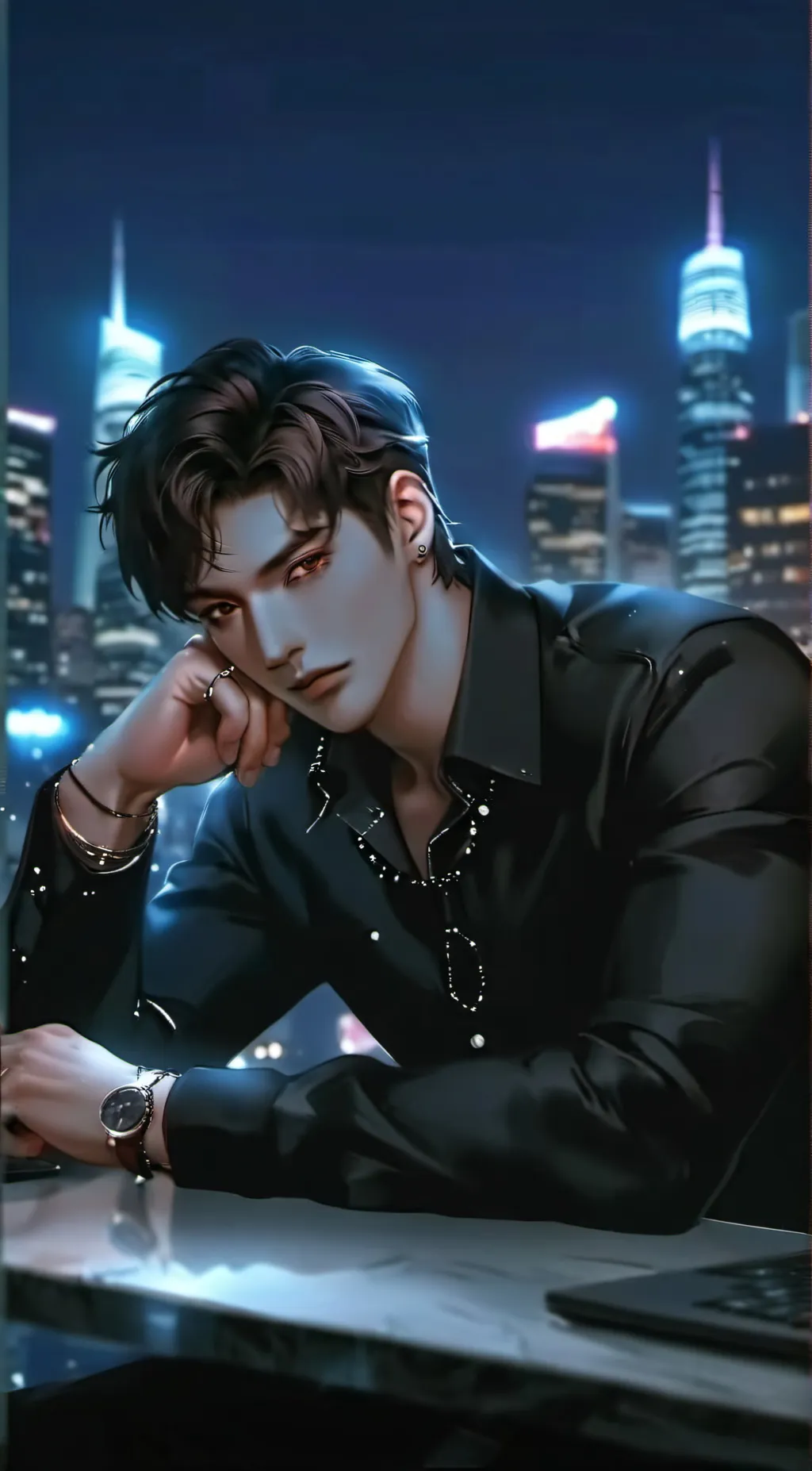 ai character: Kai background