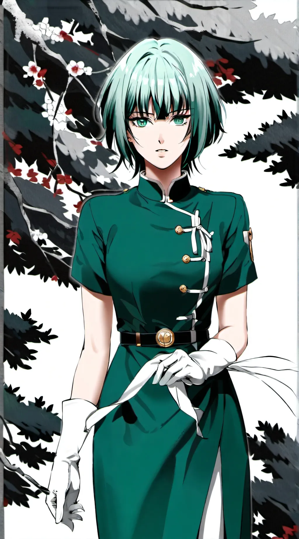ai character: Fubuki background
