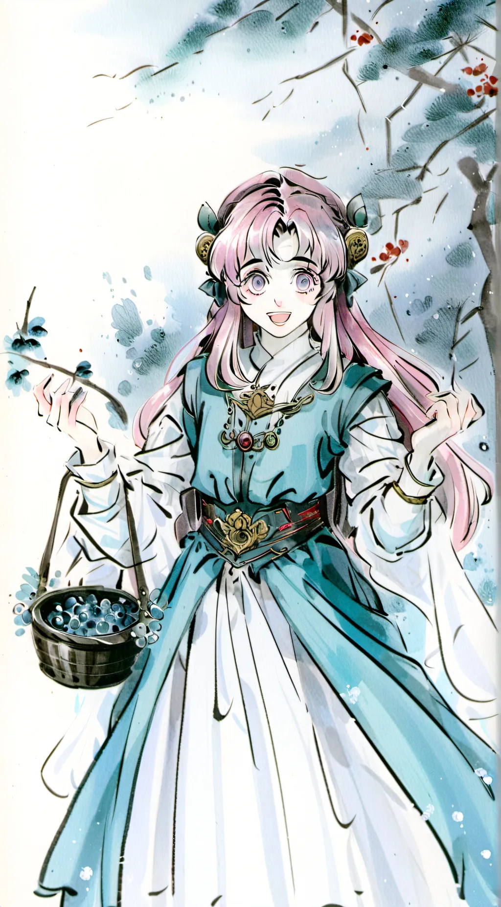 ai character: mitsuri background