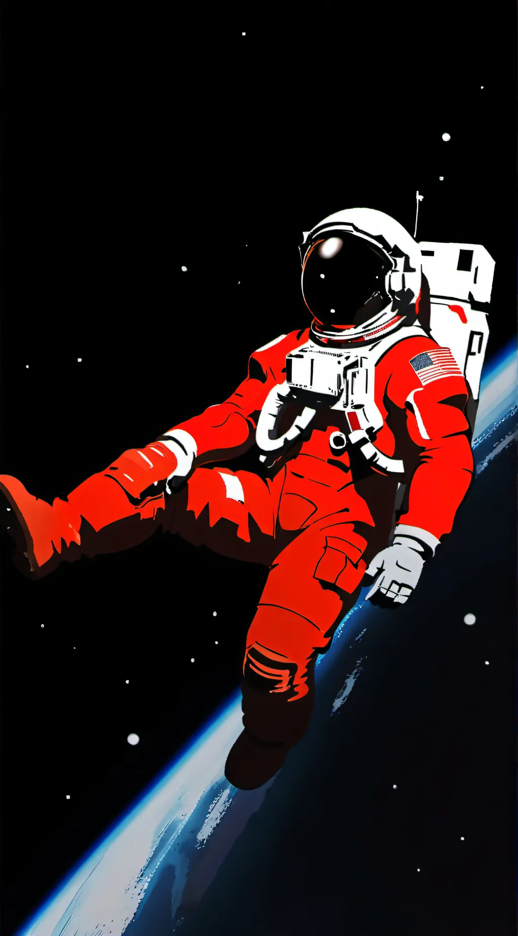 ai character: 🔴red🔴 background