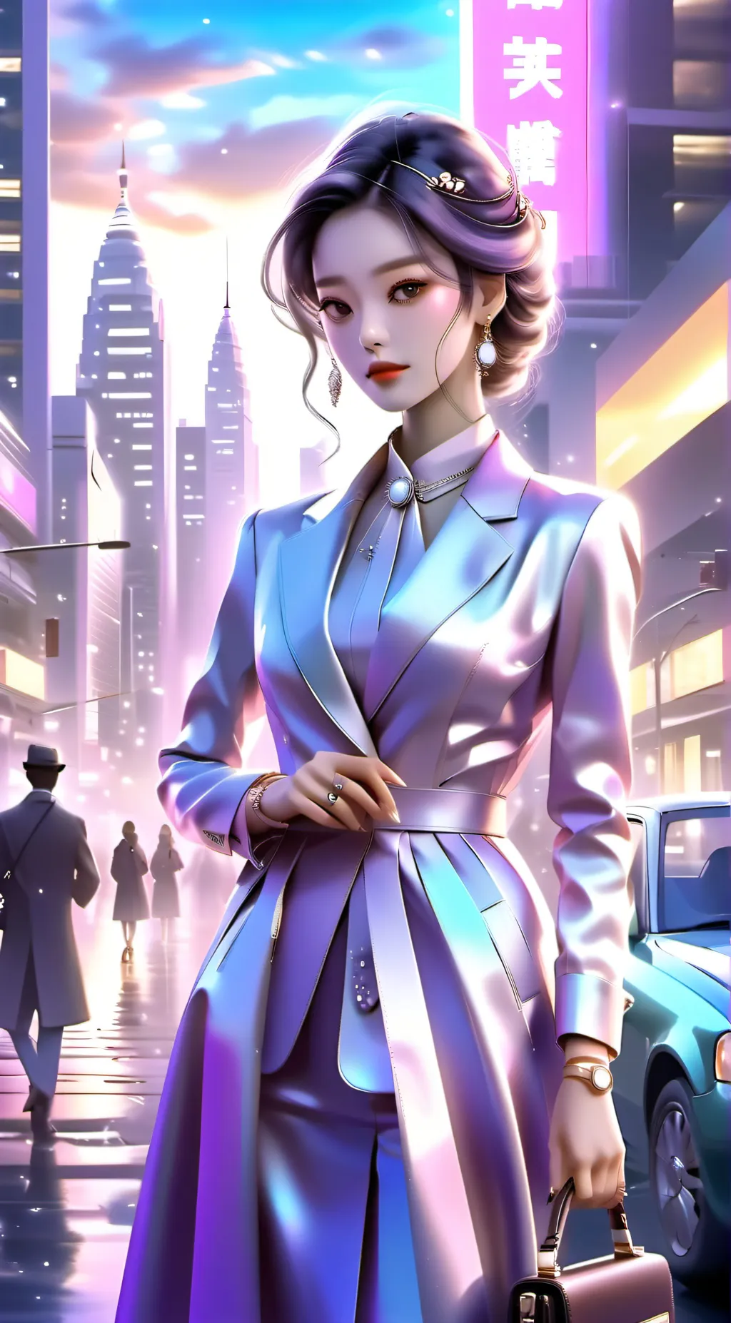 ai character: Ellie Goulding background