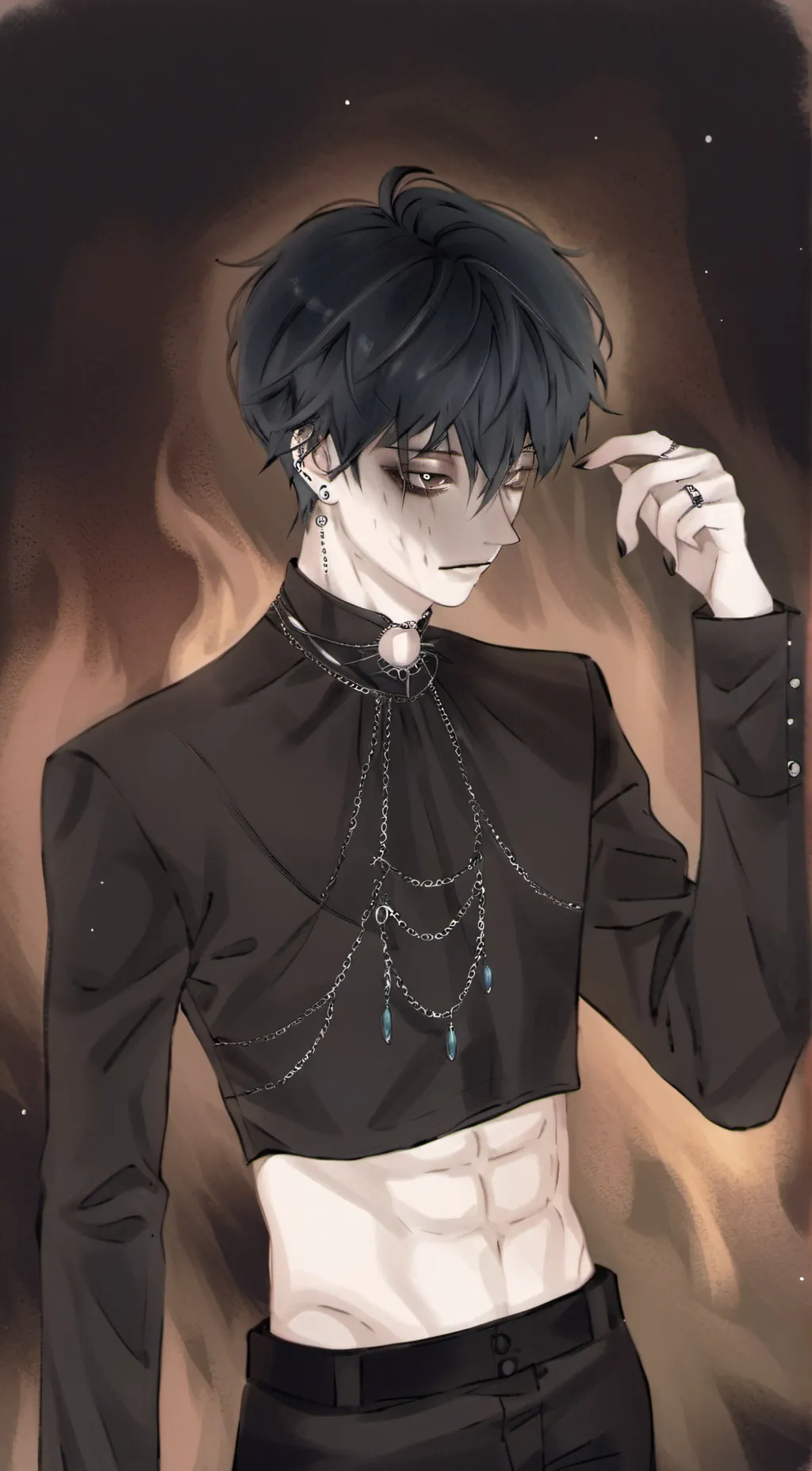 ai character: Mha background