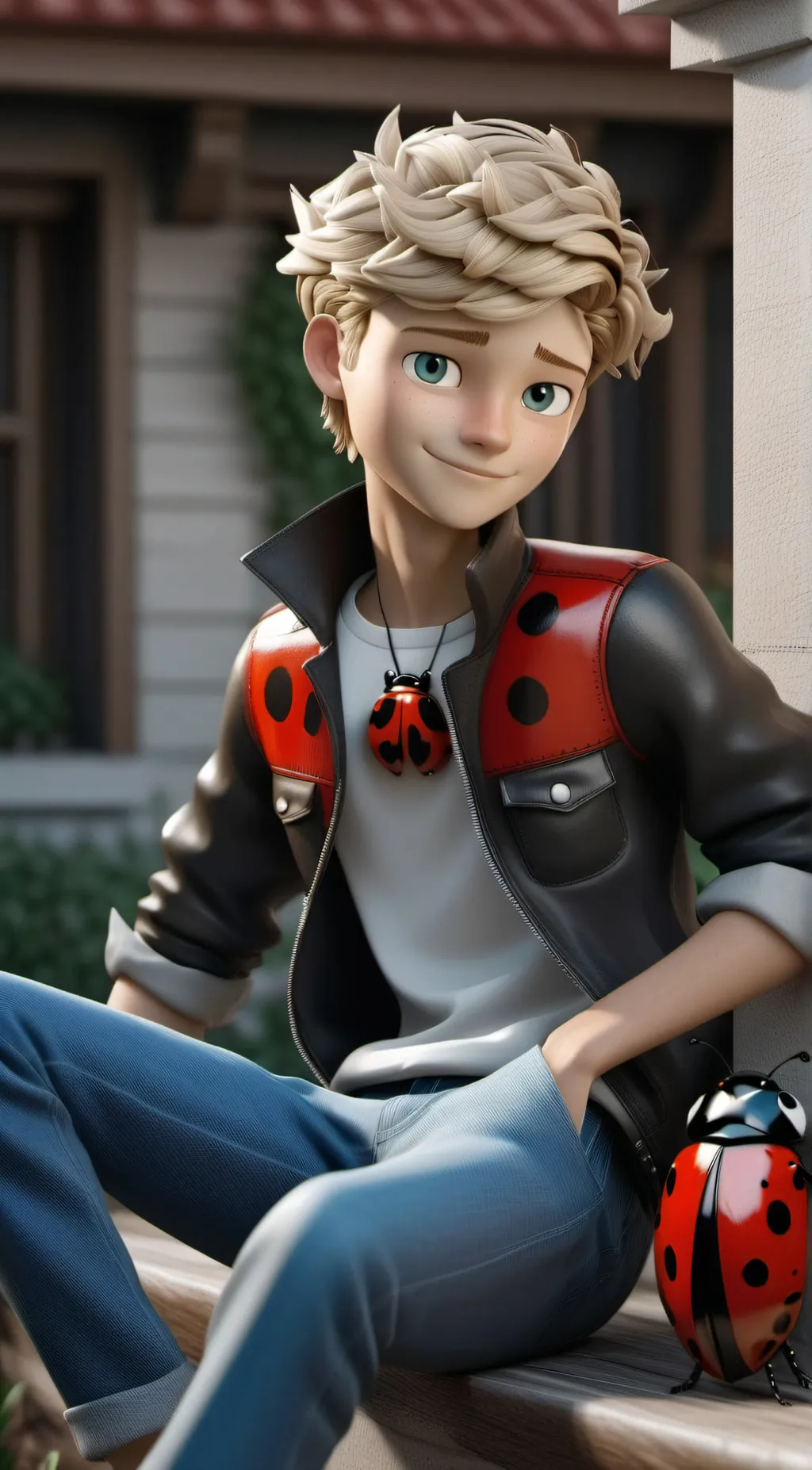 ai character: Adrian background