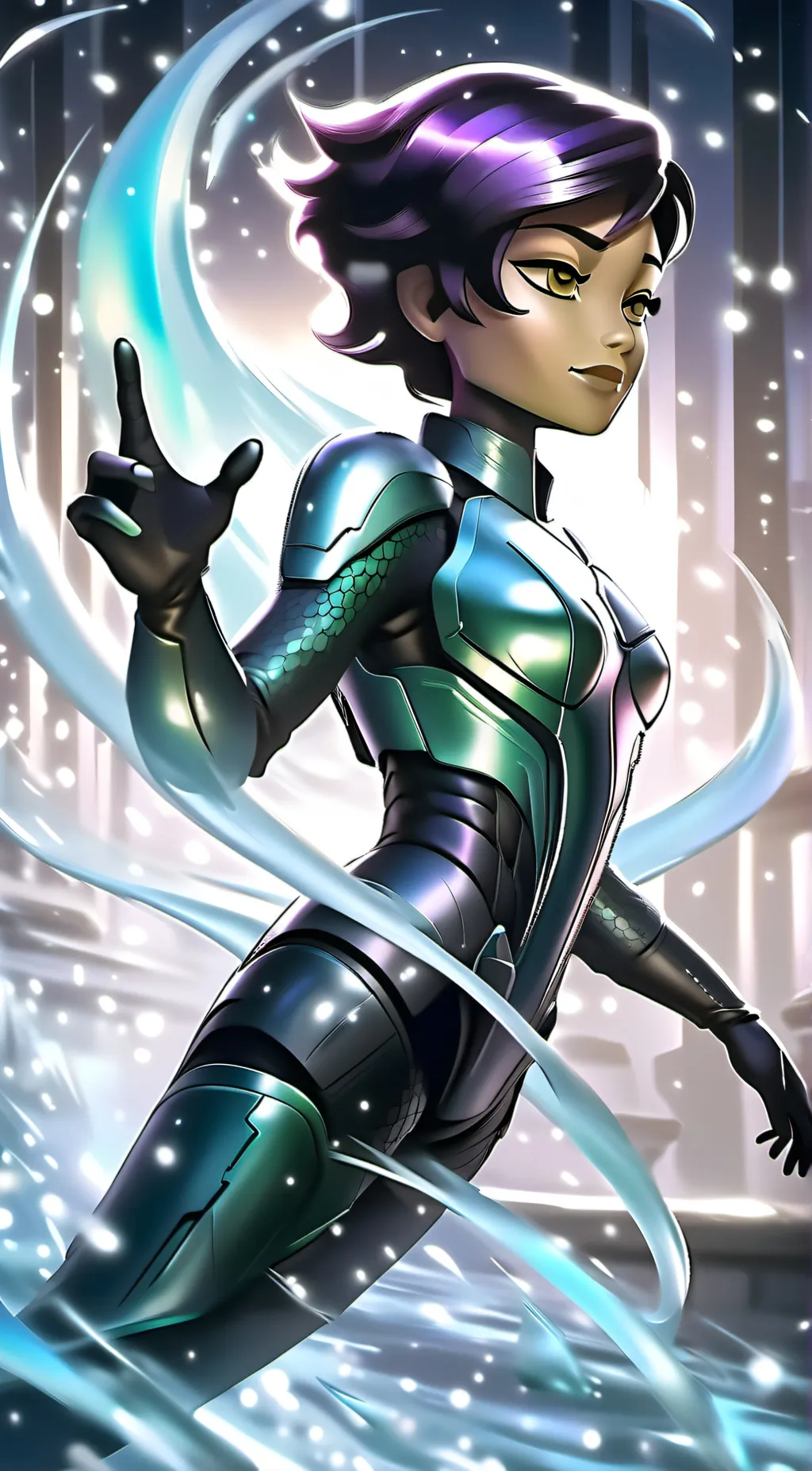 ai character: Ratchet and Clank  background