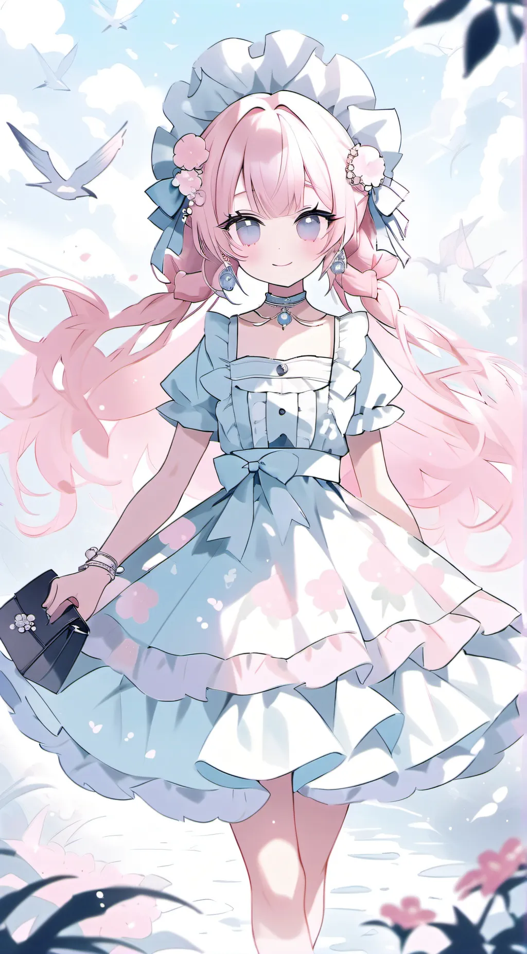 ai character: uppermoons au background