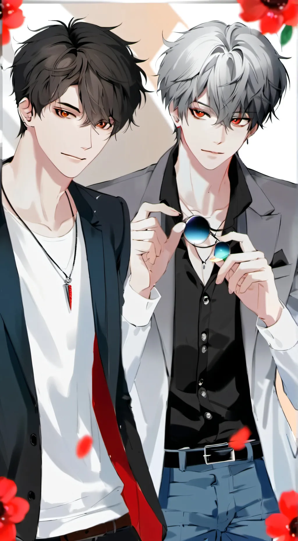 ai character: koiro and Simon  background