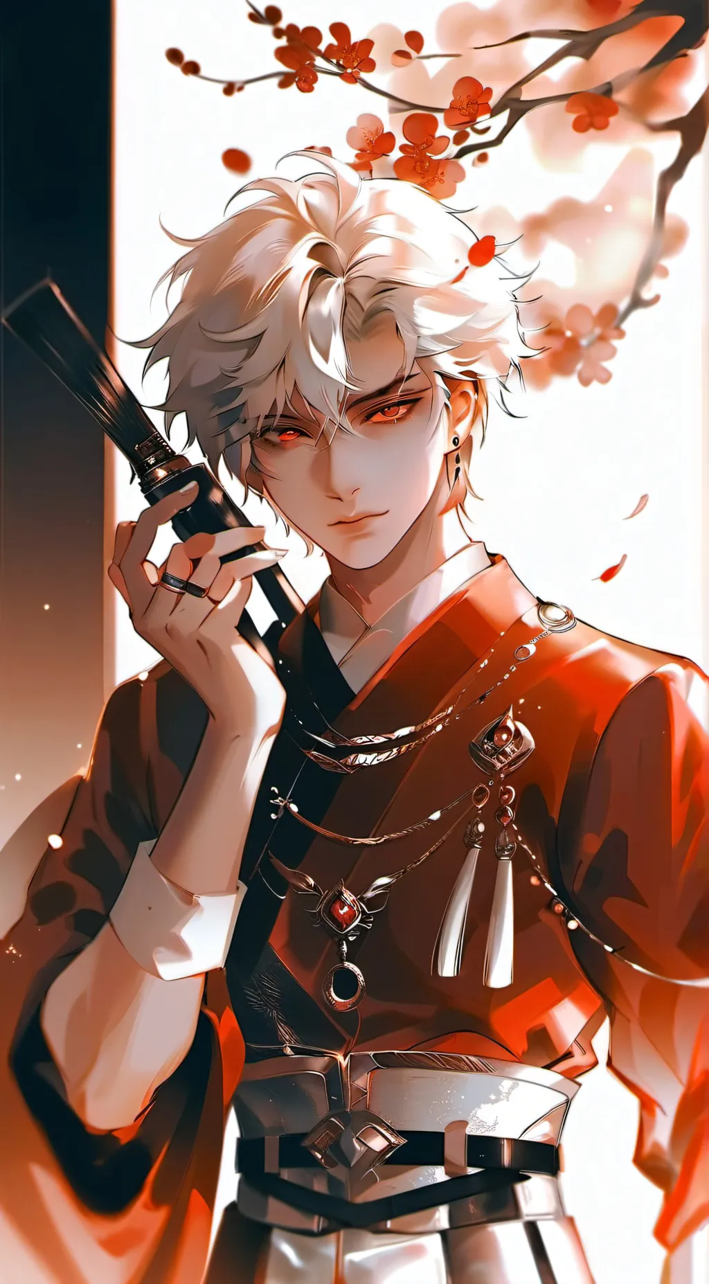 ai character: katsuki bakugo  background