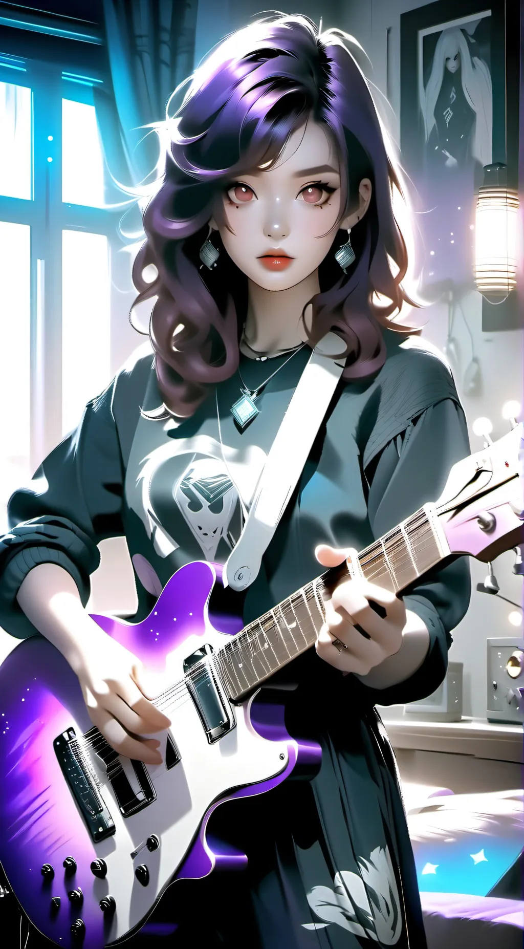 ai character: 🌒〰️🌘 background