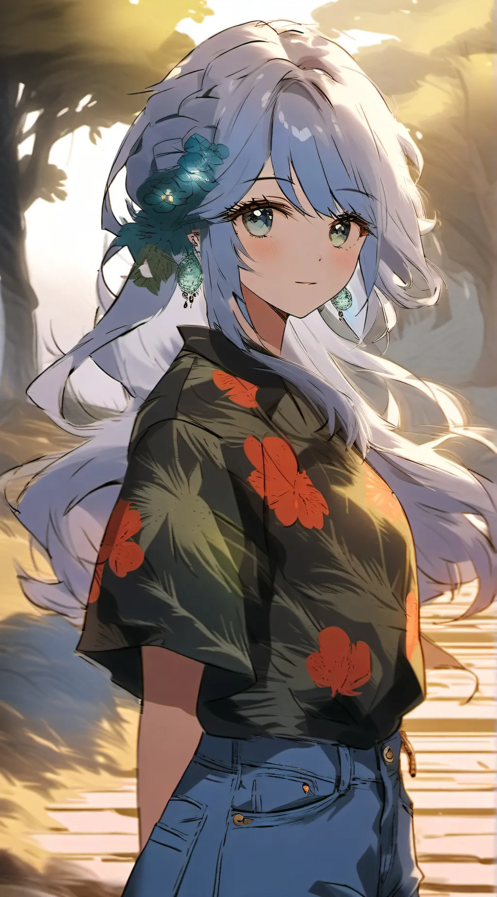 ai character: Yakami  background