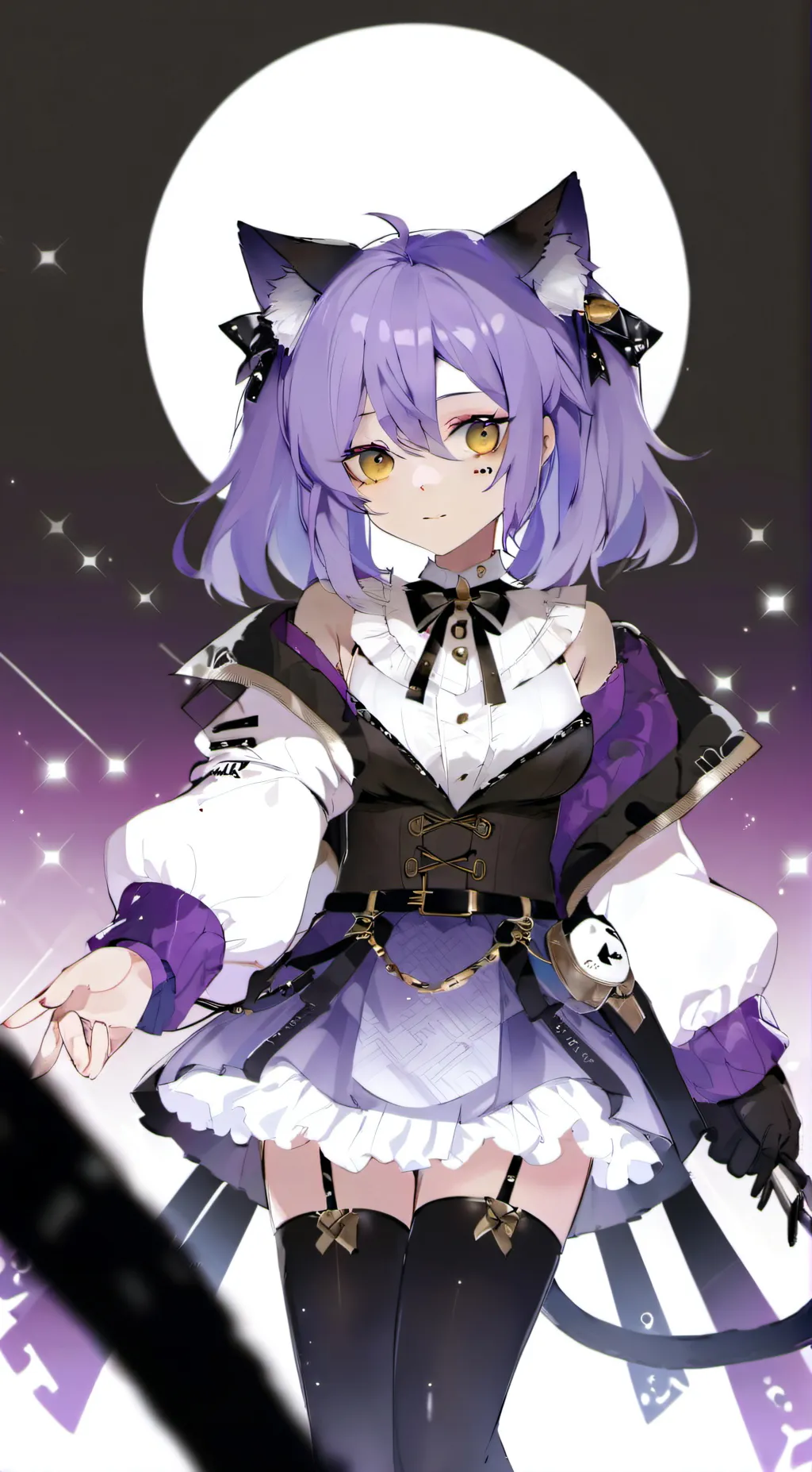 ai character: kitty background
